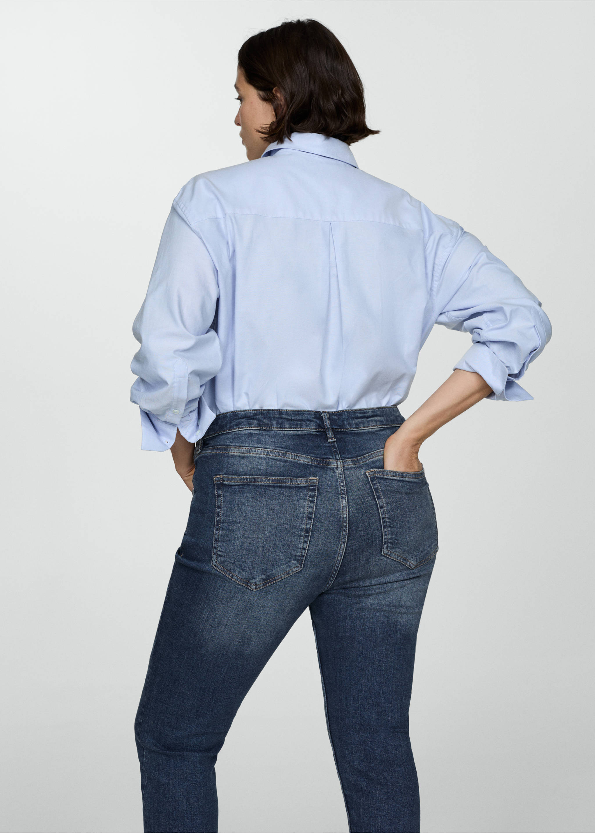 Texans skinny tir alt - Detall de l'article 4, Blau fosc. Ref: 77024061-00.