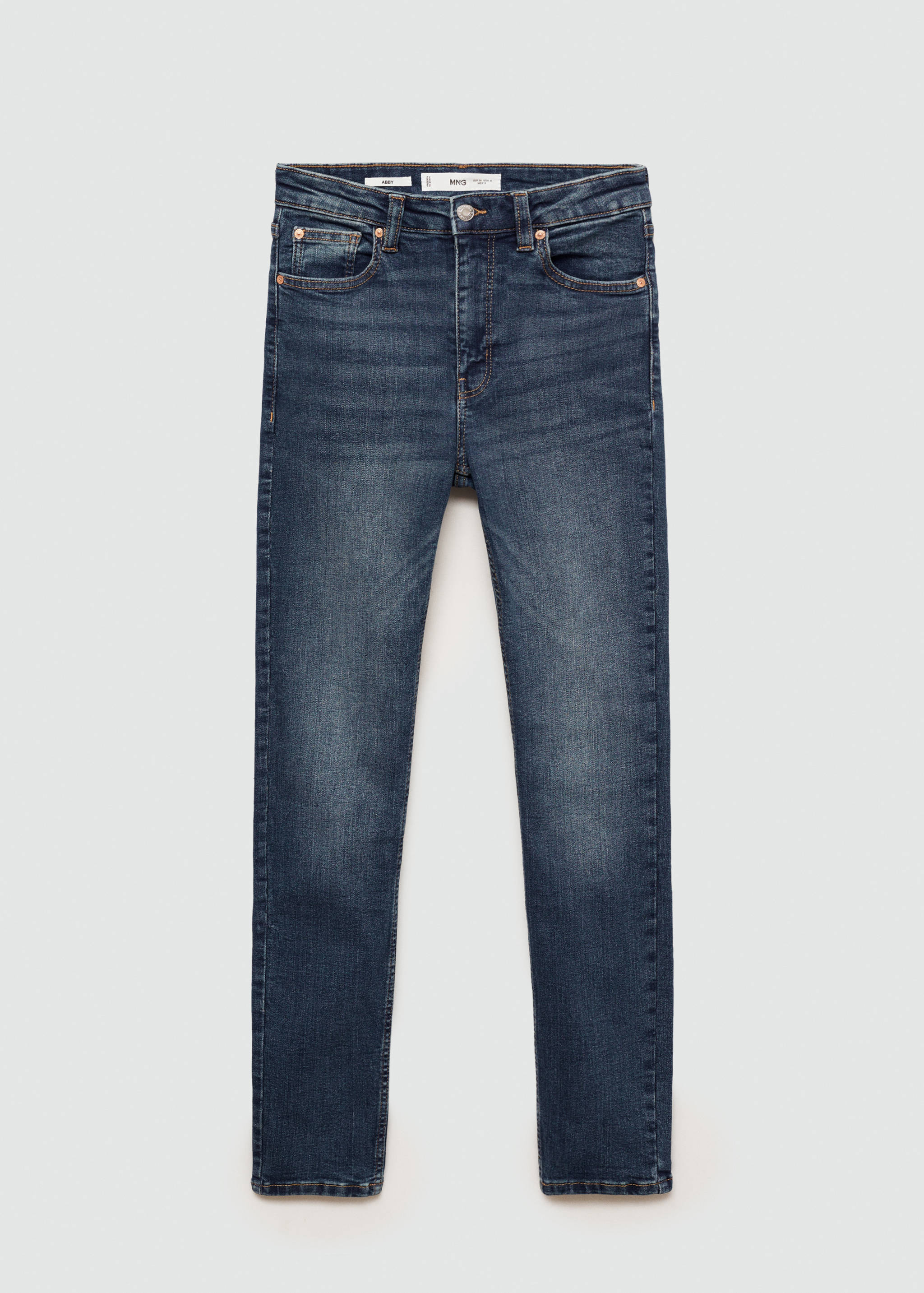 High-waist skinny jeans - Artikel zonder model