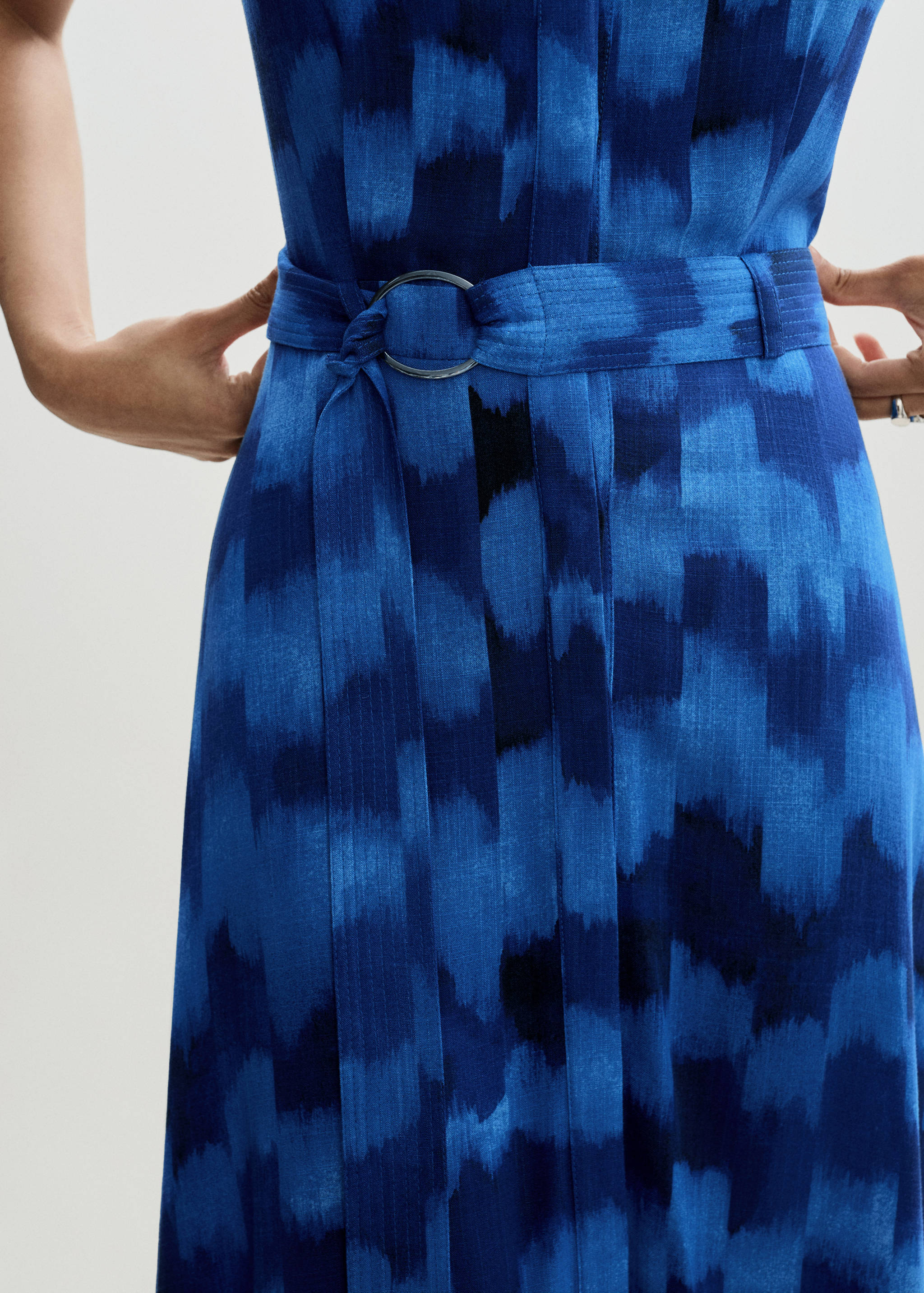 Rochie imprimată cu curea - Detaliu al articolului 6