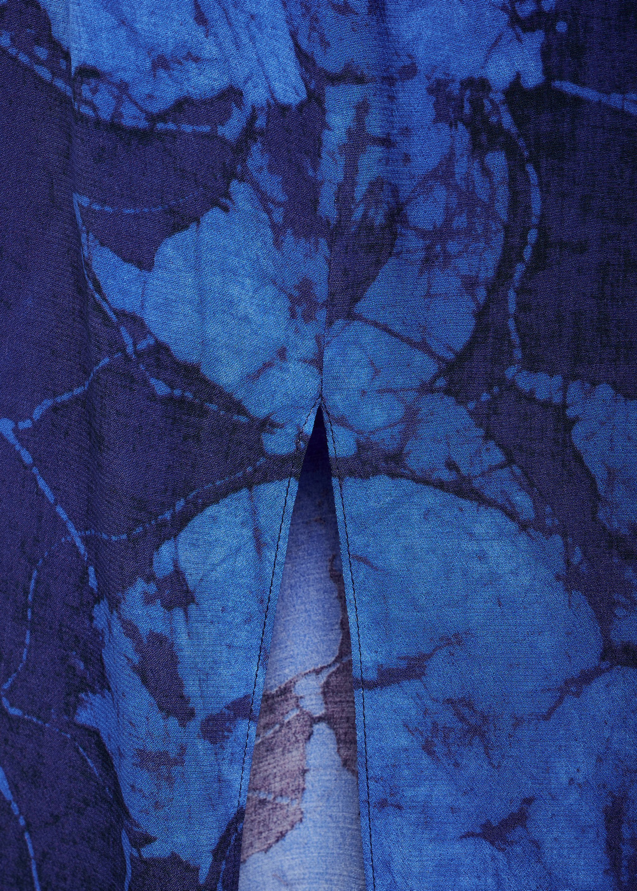 Printed strap dress - Details of the article 8