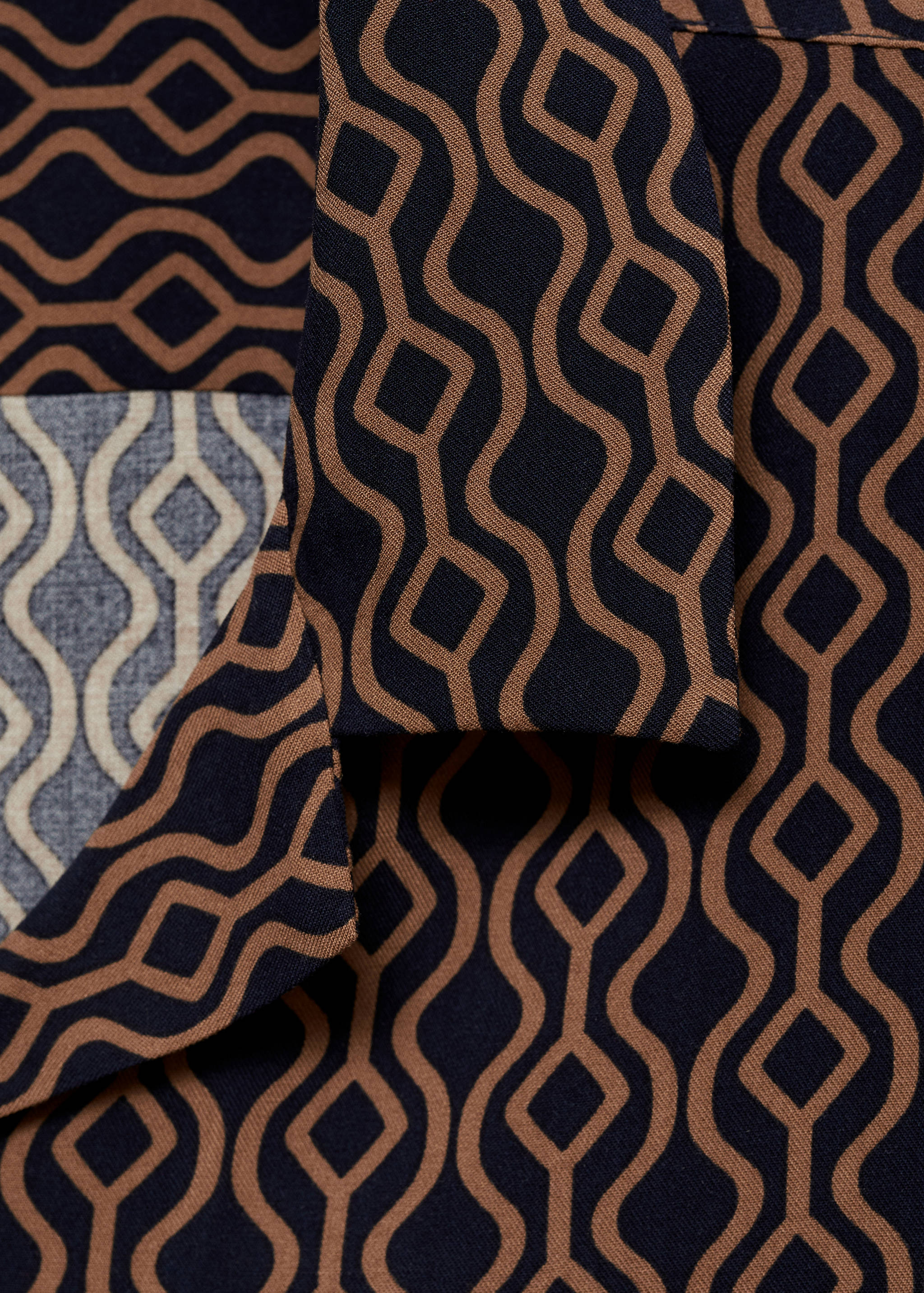 Chemise regular-fit fluide imprimée - Détail de l'article 8