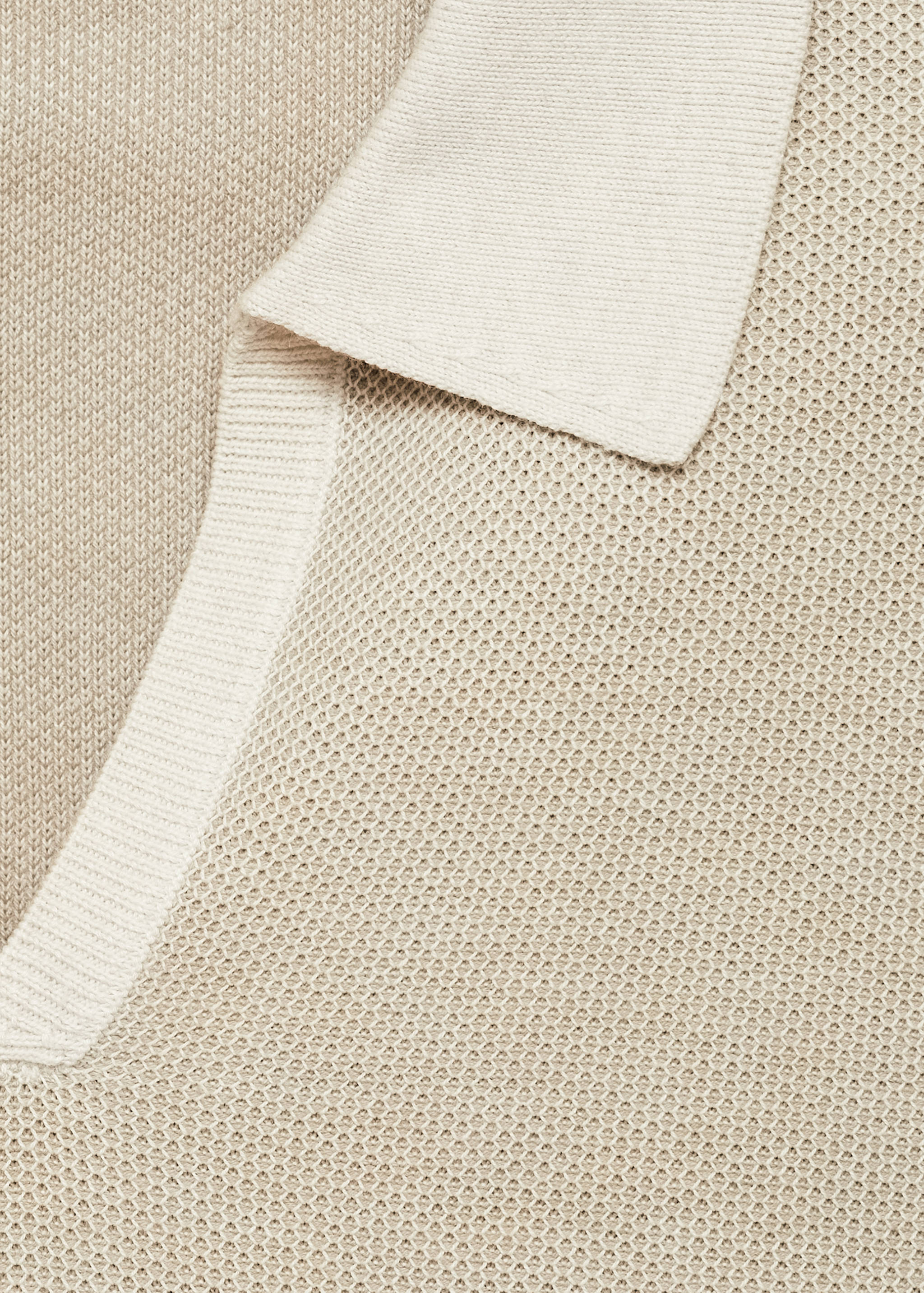 Polo estructura ribetes contraste - Detalle del artículo 8