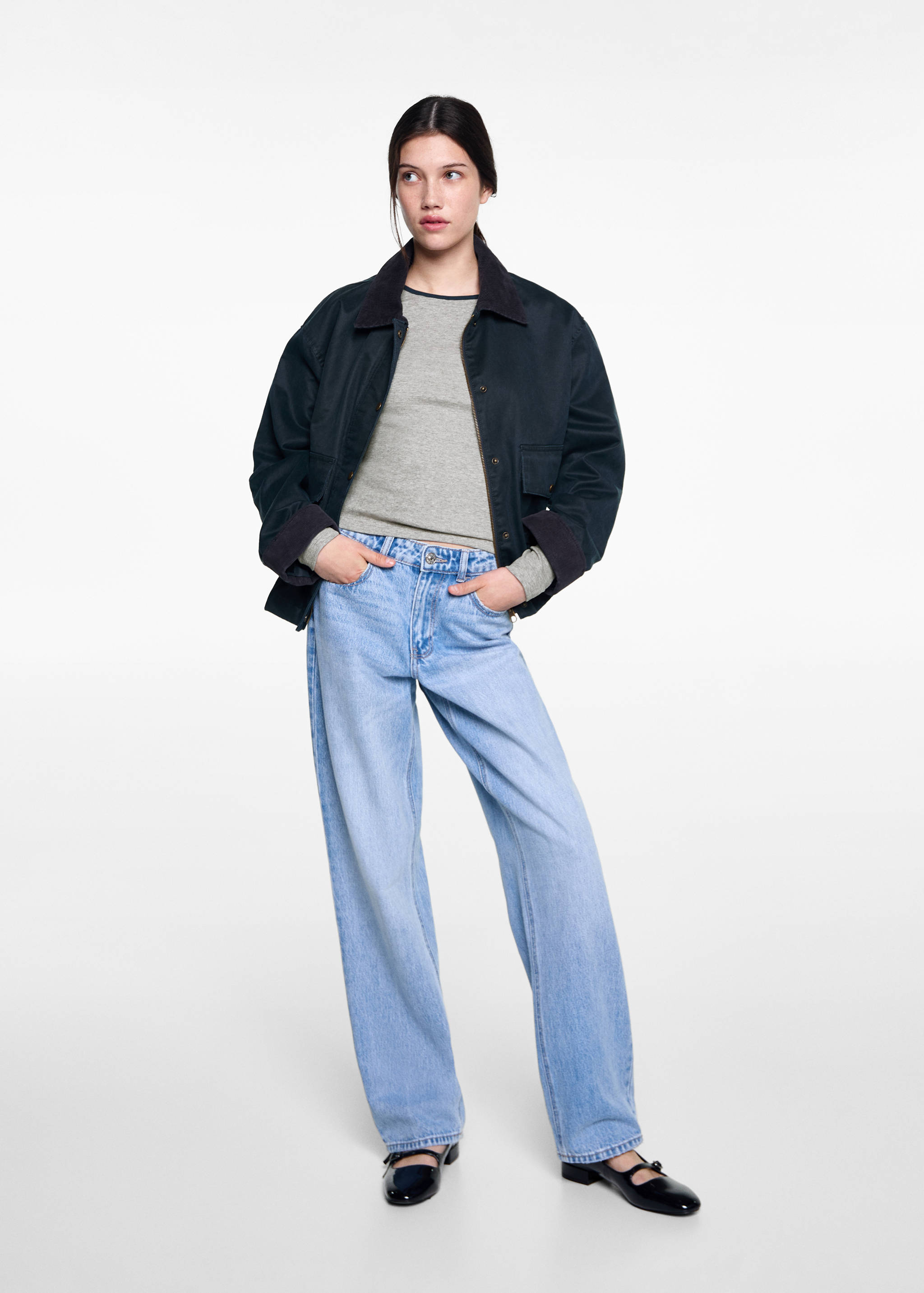 T-shirt jaspé - Plan général