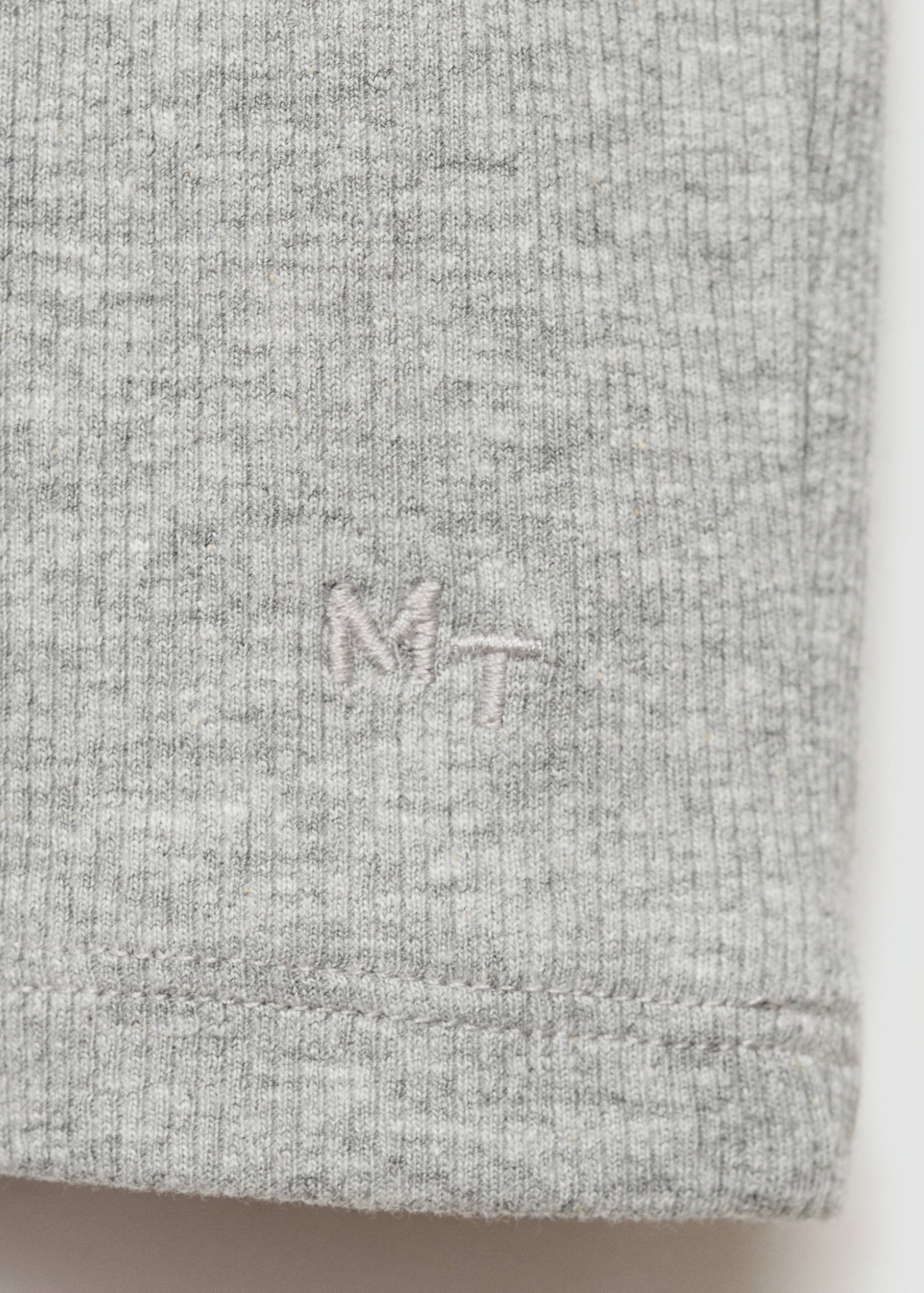 T-shirt jaspé - Détail de l'article 8