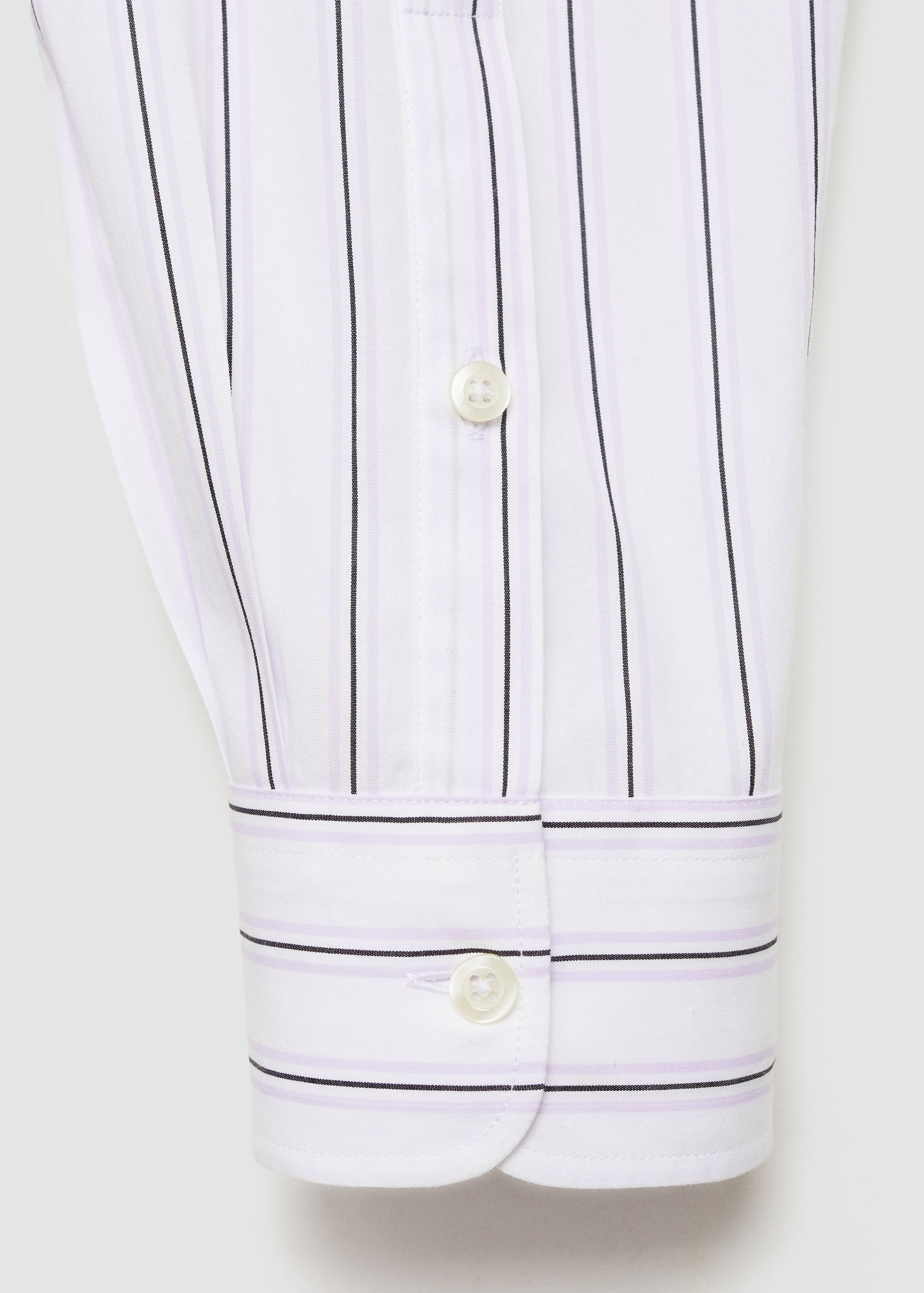 Regular-fit striped cotton shirt - Details of the article 0