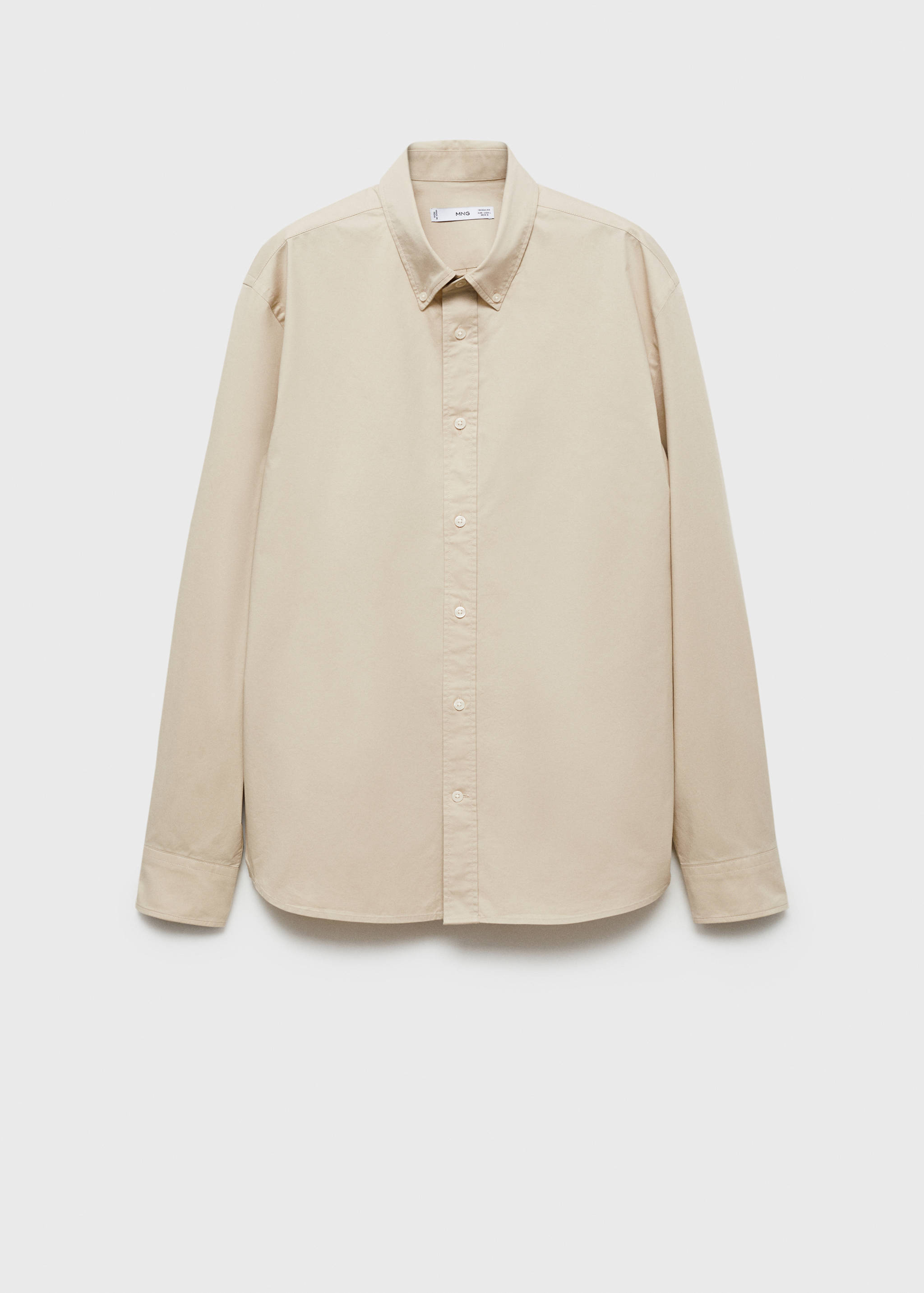 Regular fit cotton shirt - Article without model