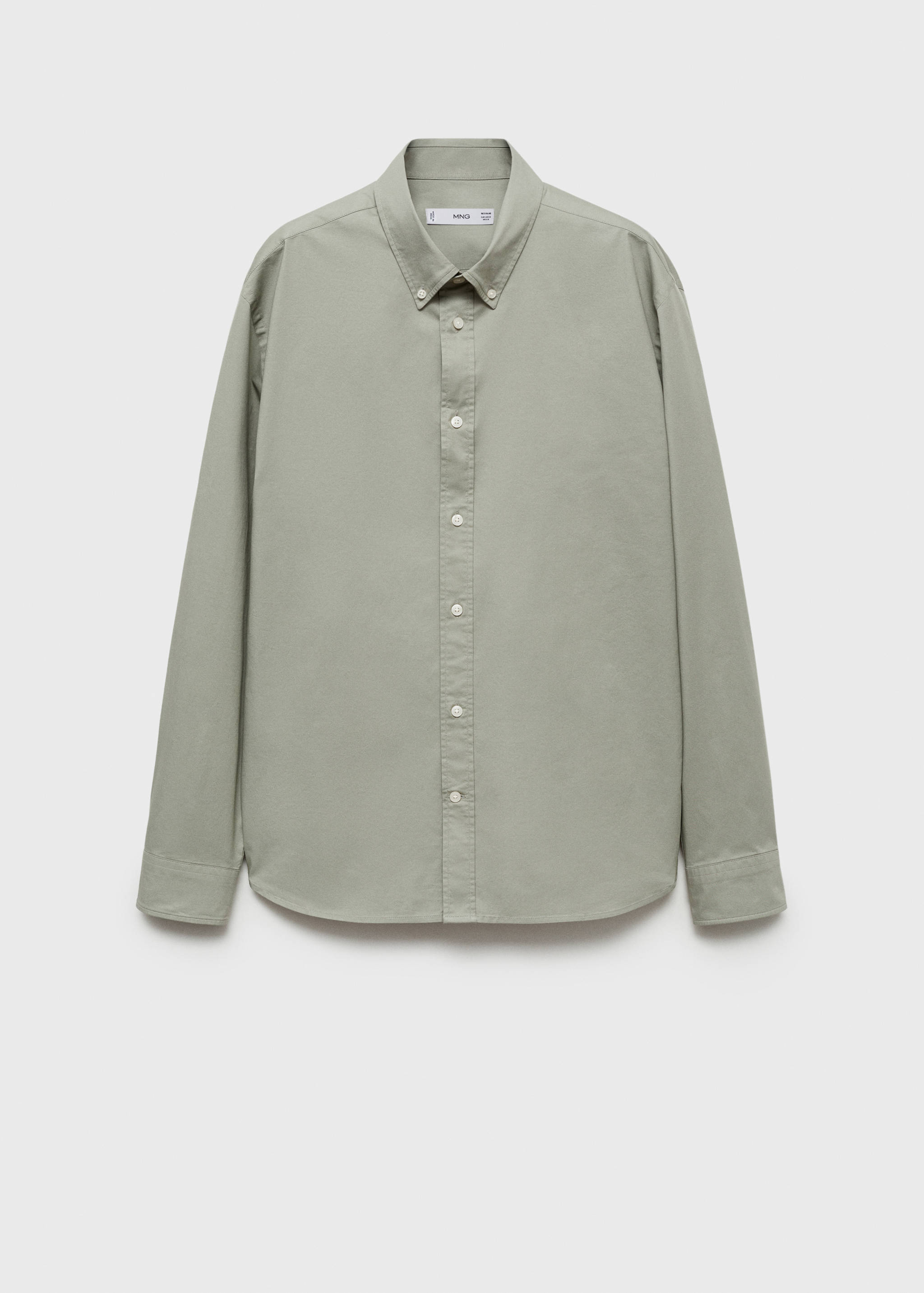 Regular fit cotton shirt - Article without model