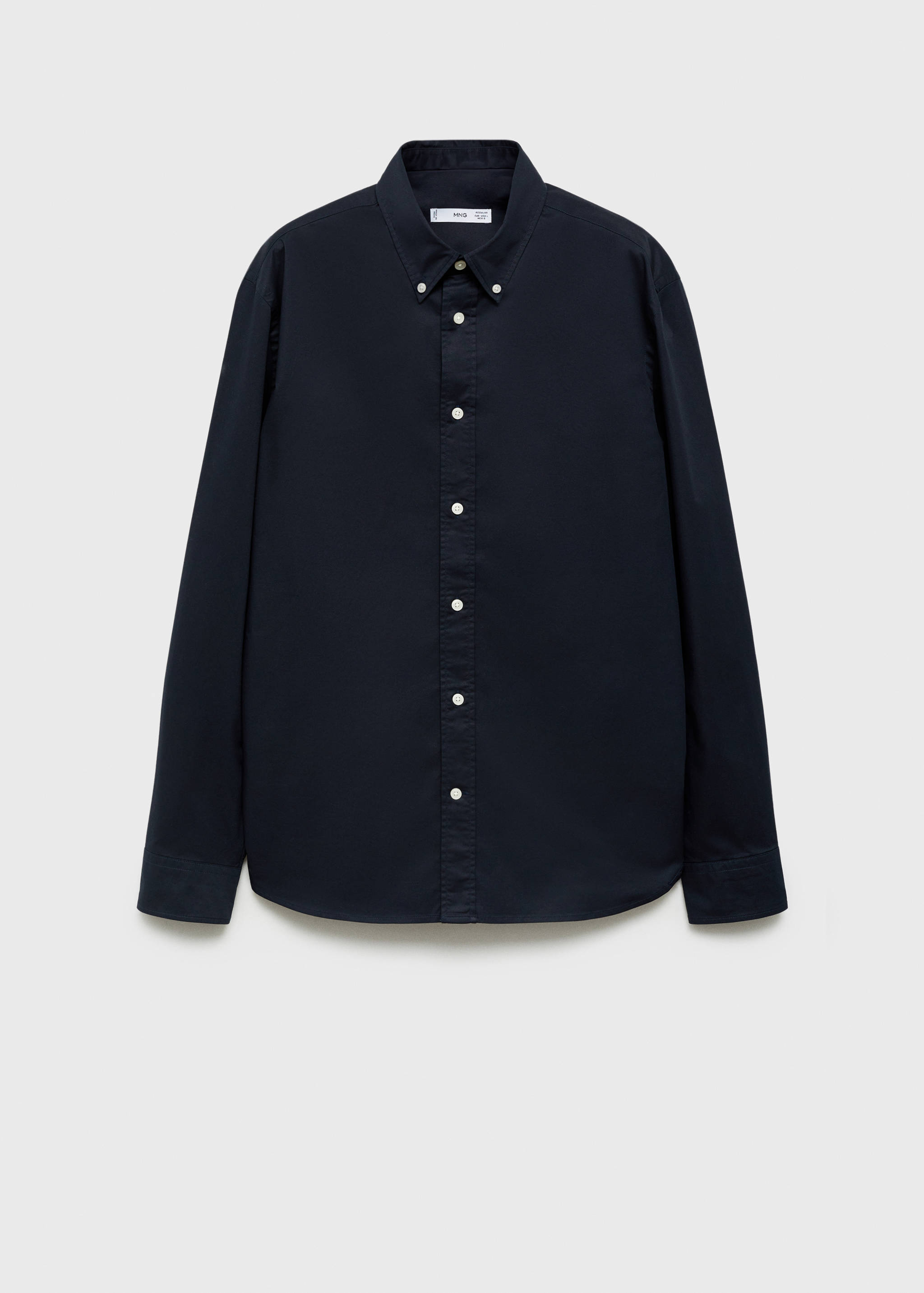 Regular fit cotton shirt - Article without model