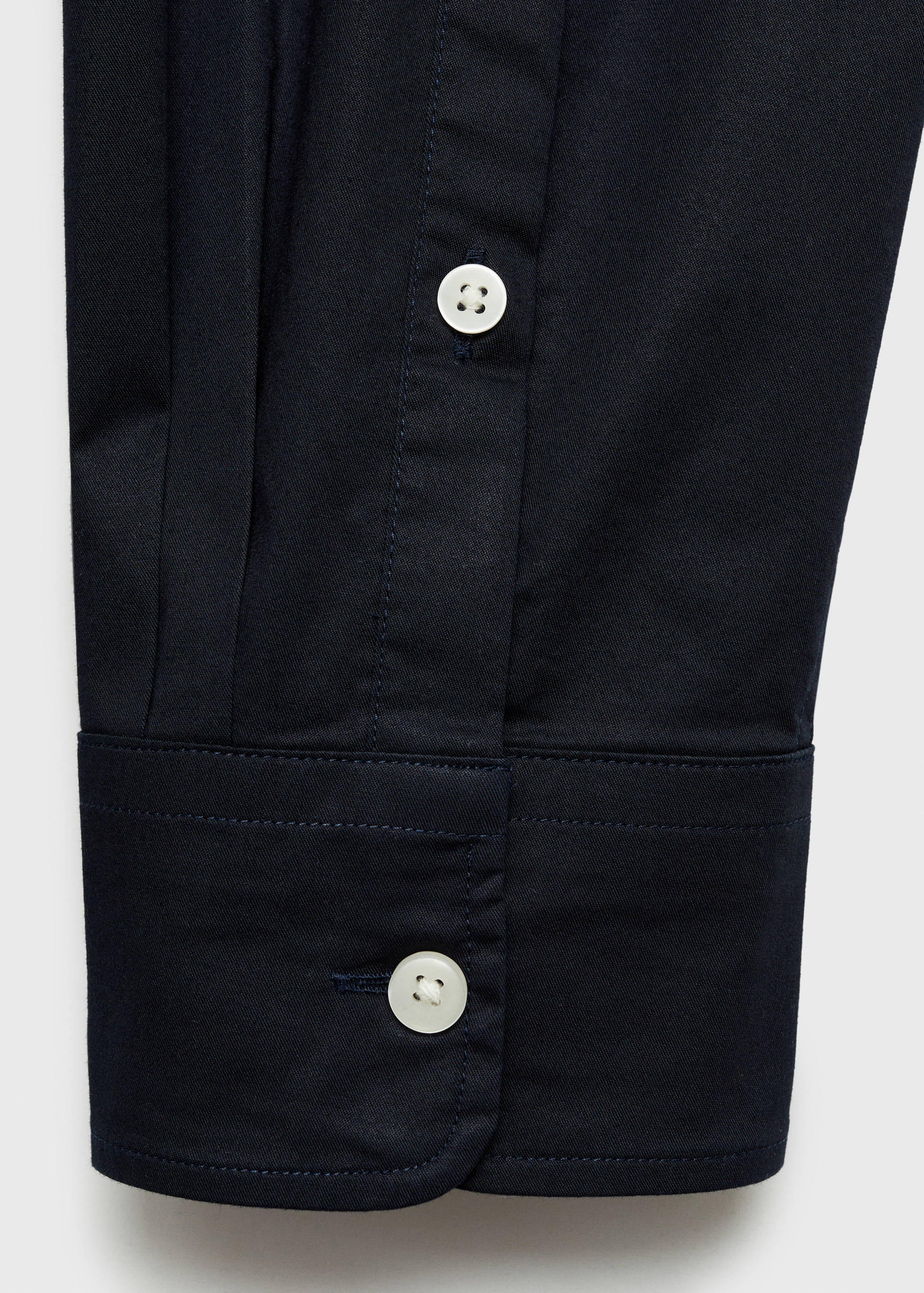 Regular fit cotton shirt - Details of the article 0