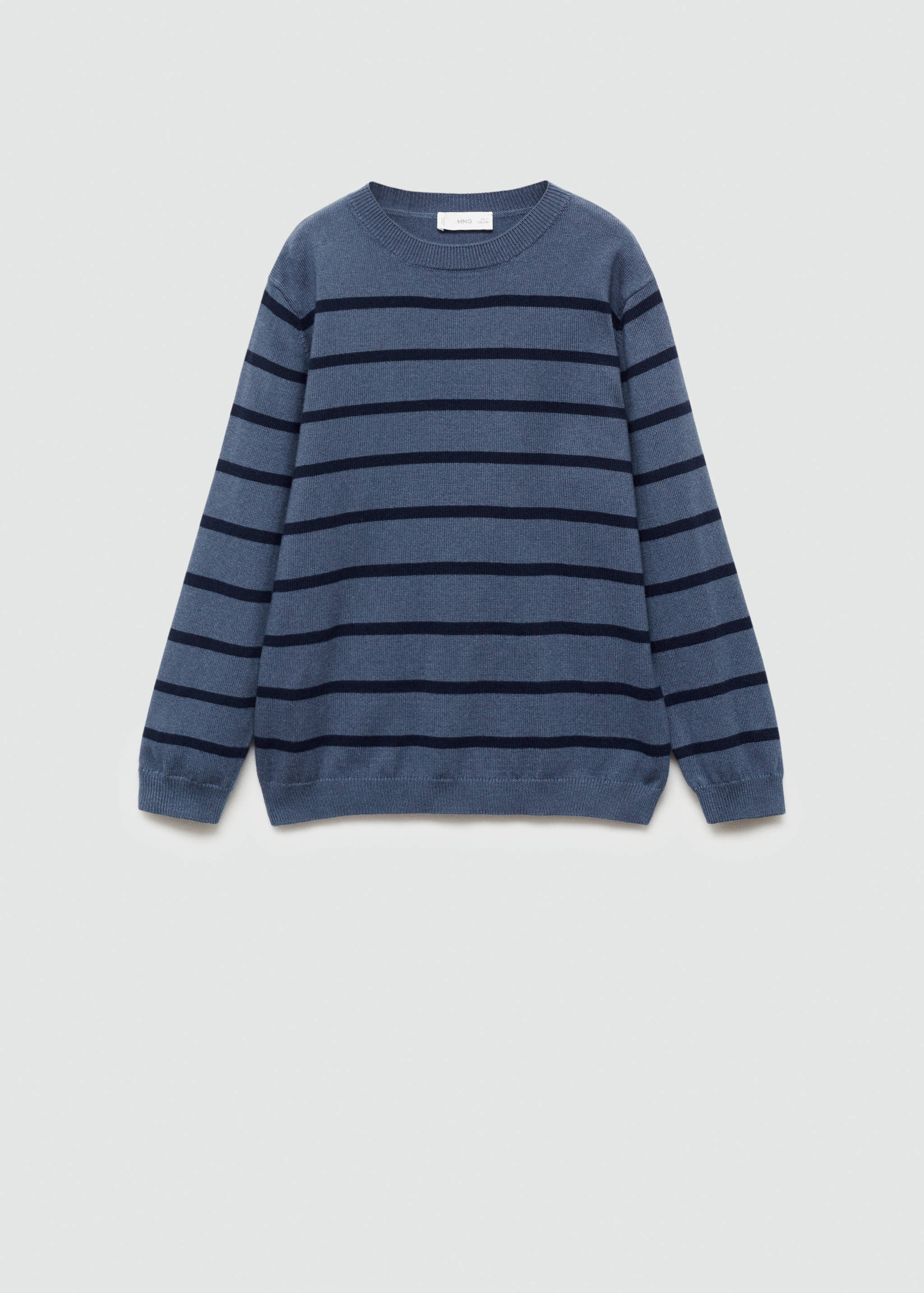 Randig stickad tröja - Artikel utan modell