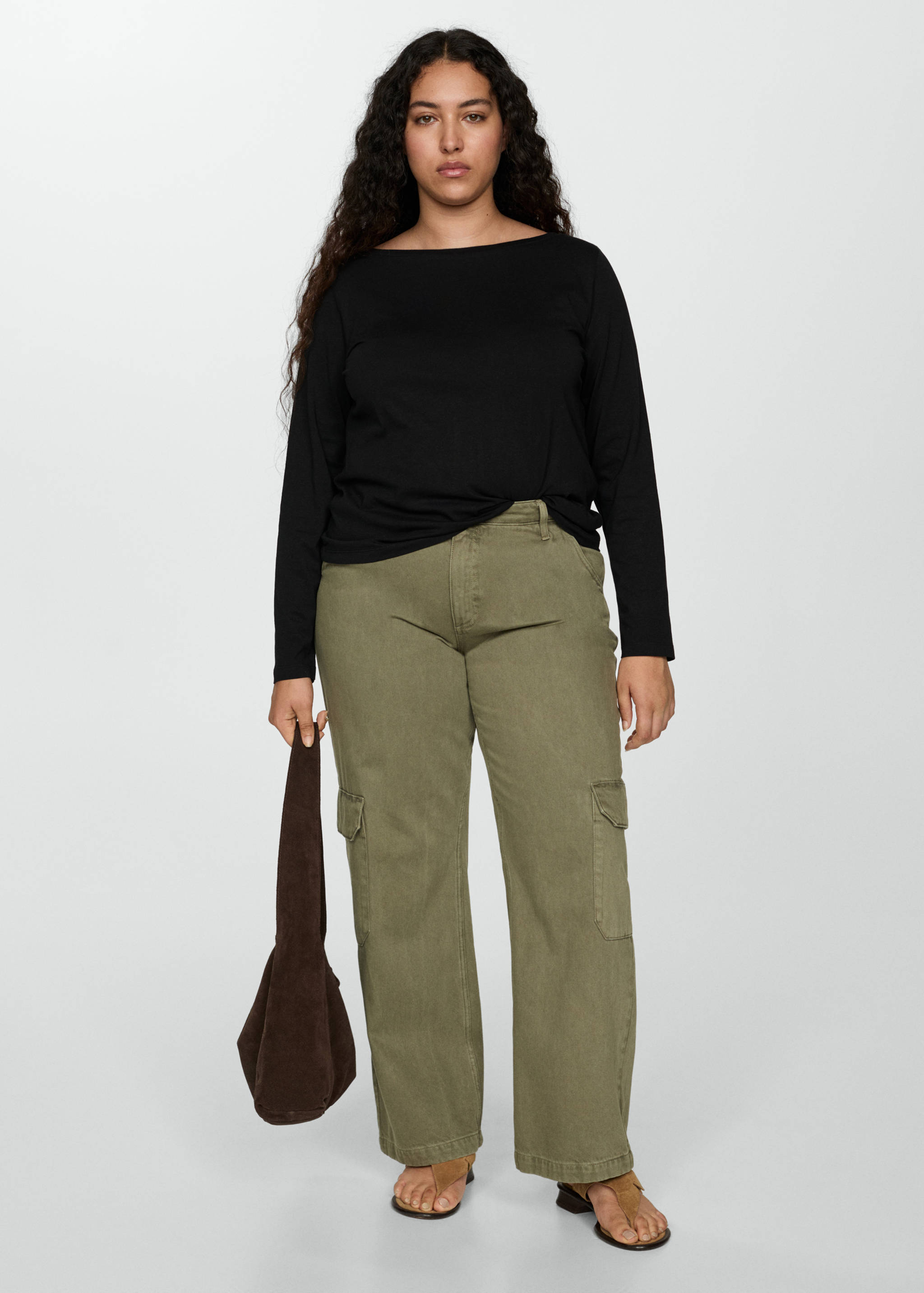 Camiseta cuello barco manga larga - Detalle del artículo 3