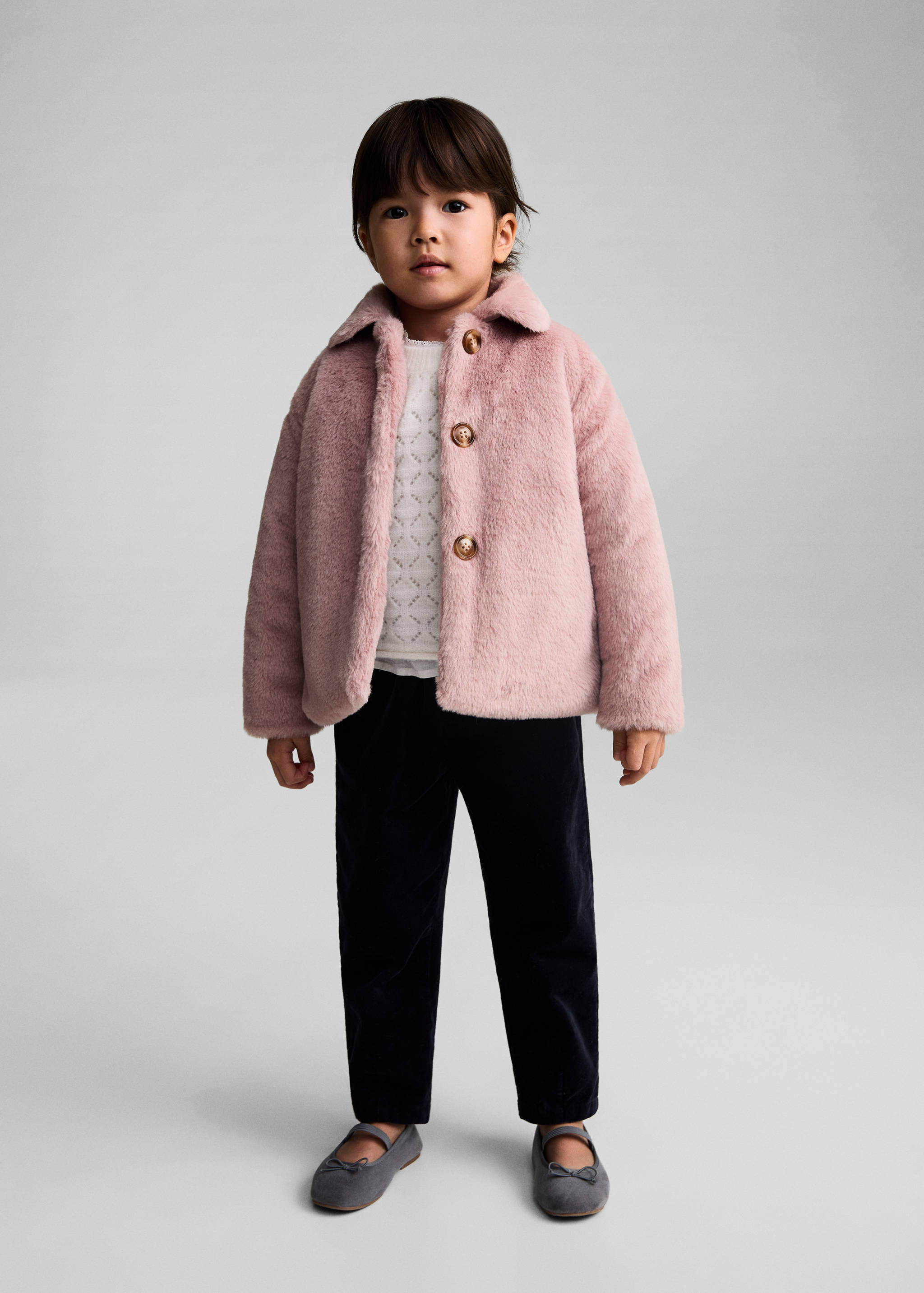 Manteau imitation fourrure - Plan général