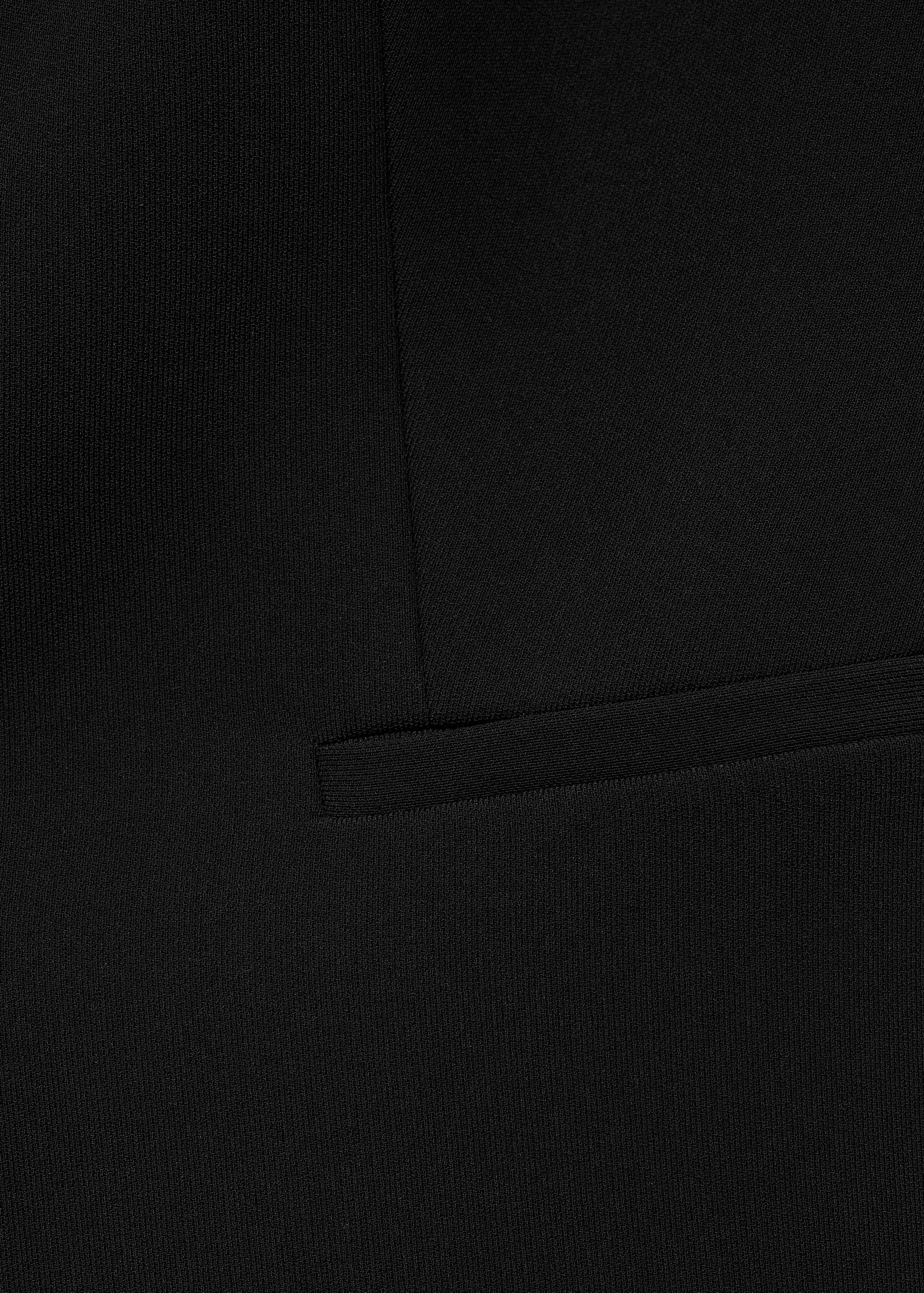 Halter-neck gilet with buttons - Details of the article 0