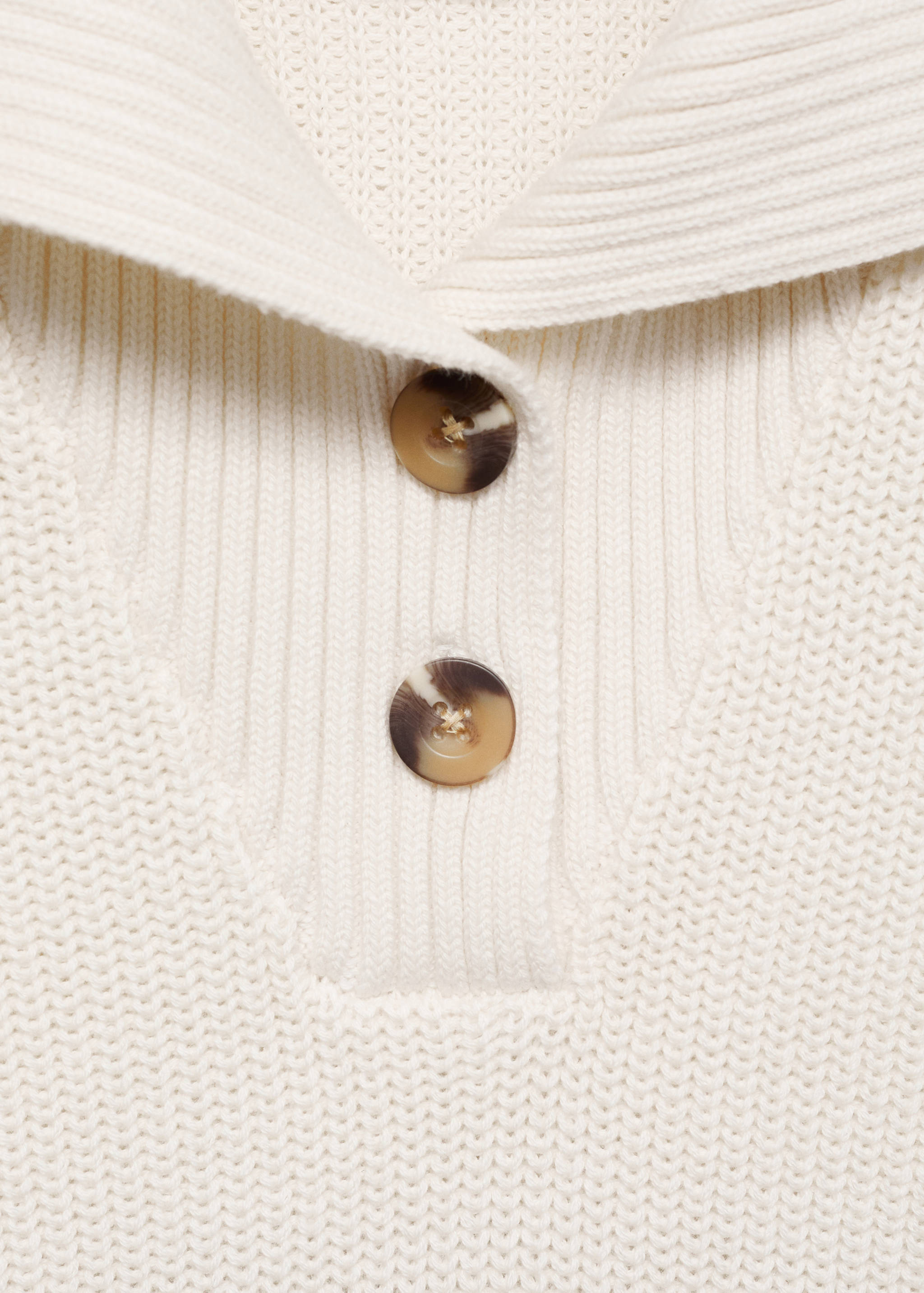 Striped knitted vest - Details of the article 8