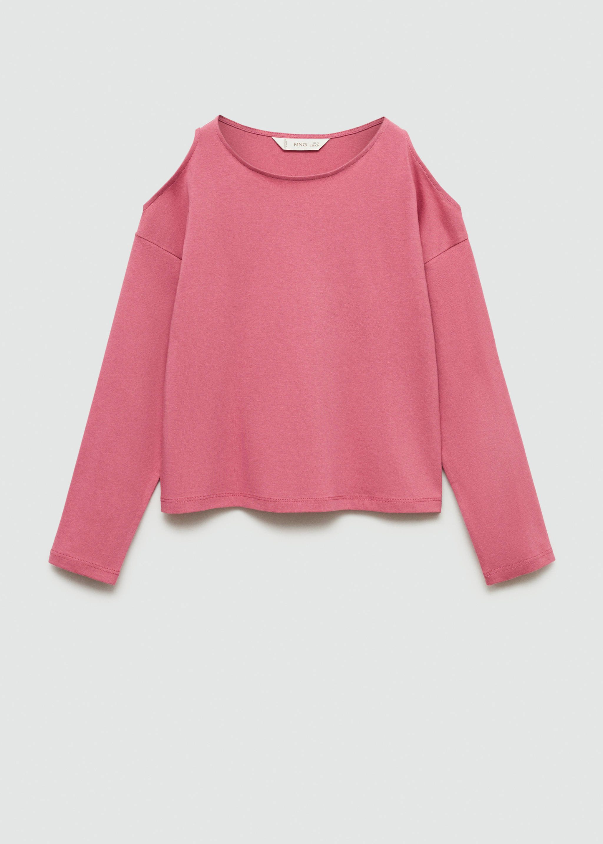 Long-sleeve t-shirt with cut-out - Article without model