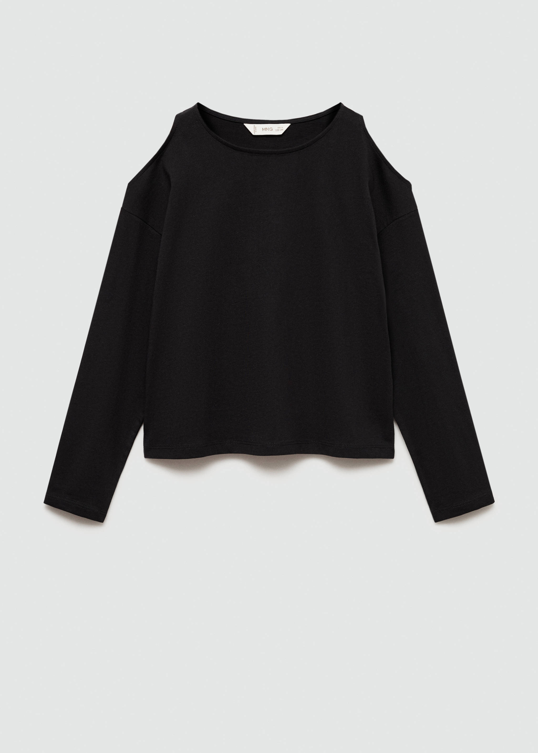 Long-sleeve t-shirt with cut-out - Article without model