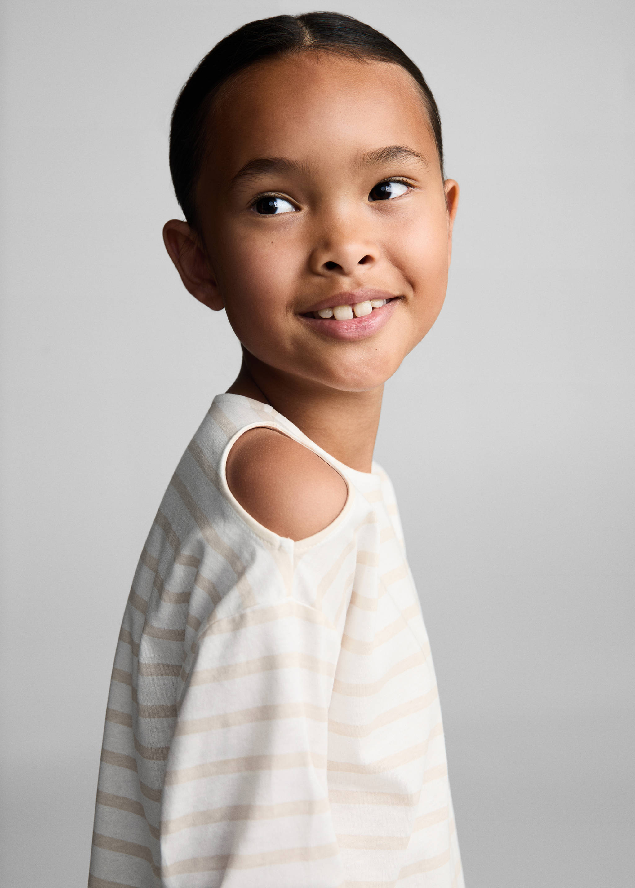 T-shirt i bomull bara axlar - Detaljer om artikeln 1