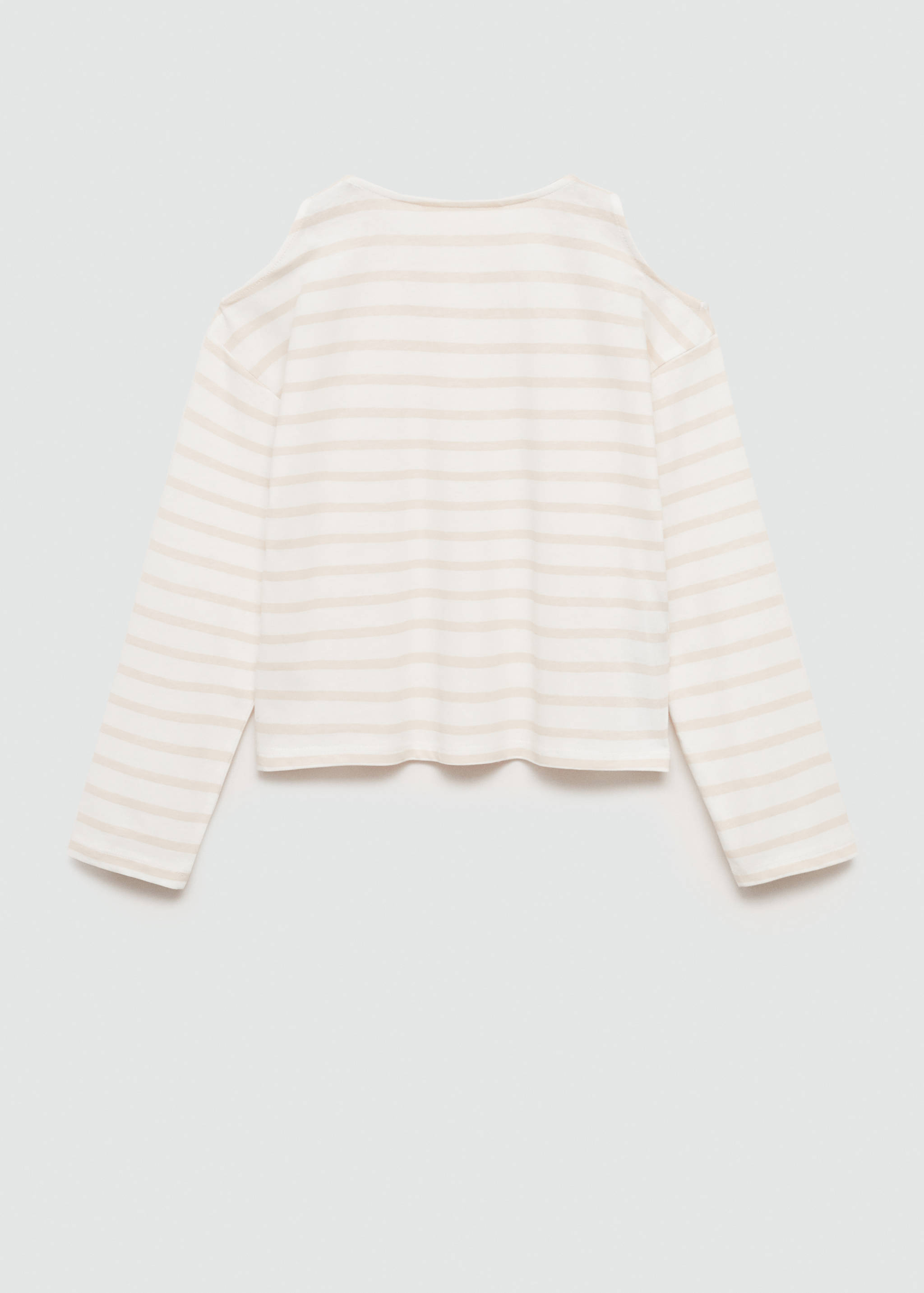 T-shirt i bomull bara axlar - Artikelns baksida