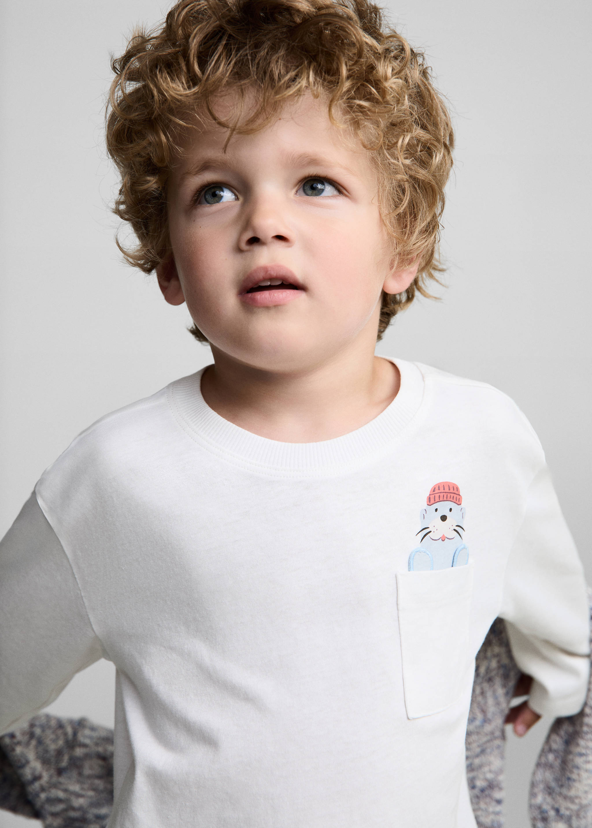 Μπλούζα βαμβακερή κεντητή λεπτομέρεια - Λεπτομέρεια του προϊόντος 1