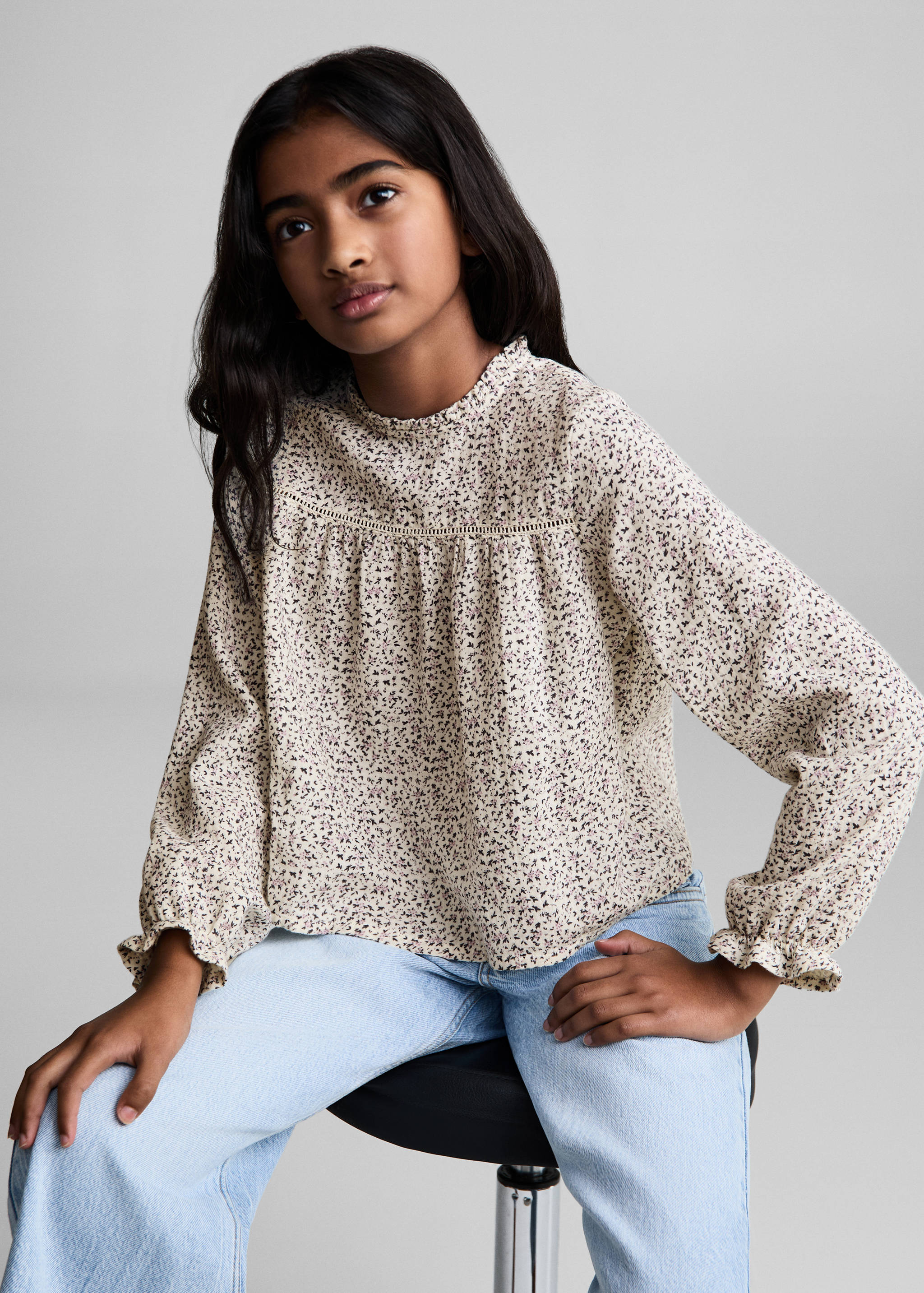 Blusa estampado floral - Detalle del artículo 2