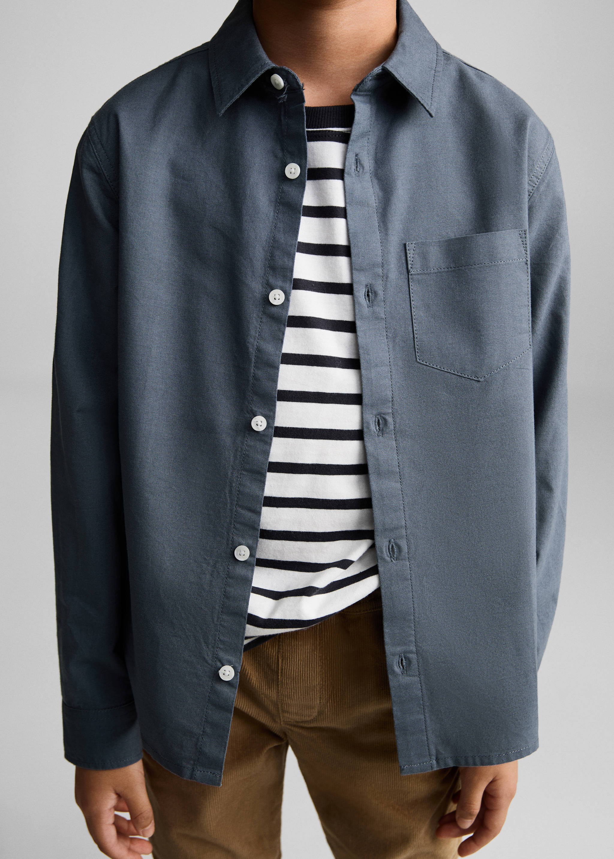 Chemise coton à poche - Détail de l'article 6