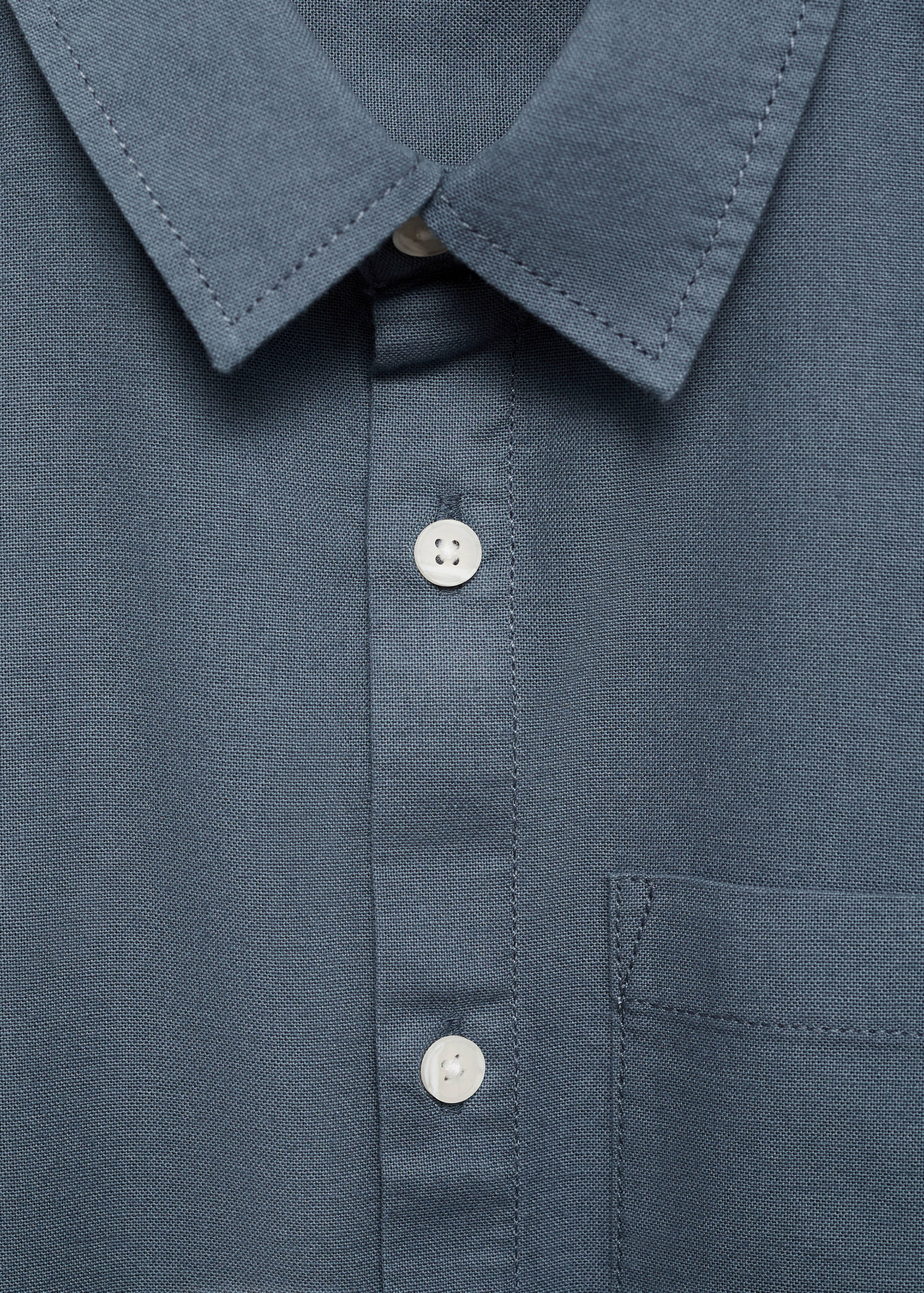Chemise coton à poche - Détail de l'article 8