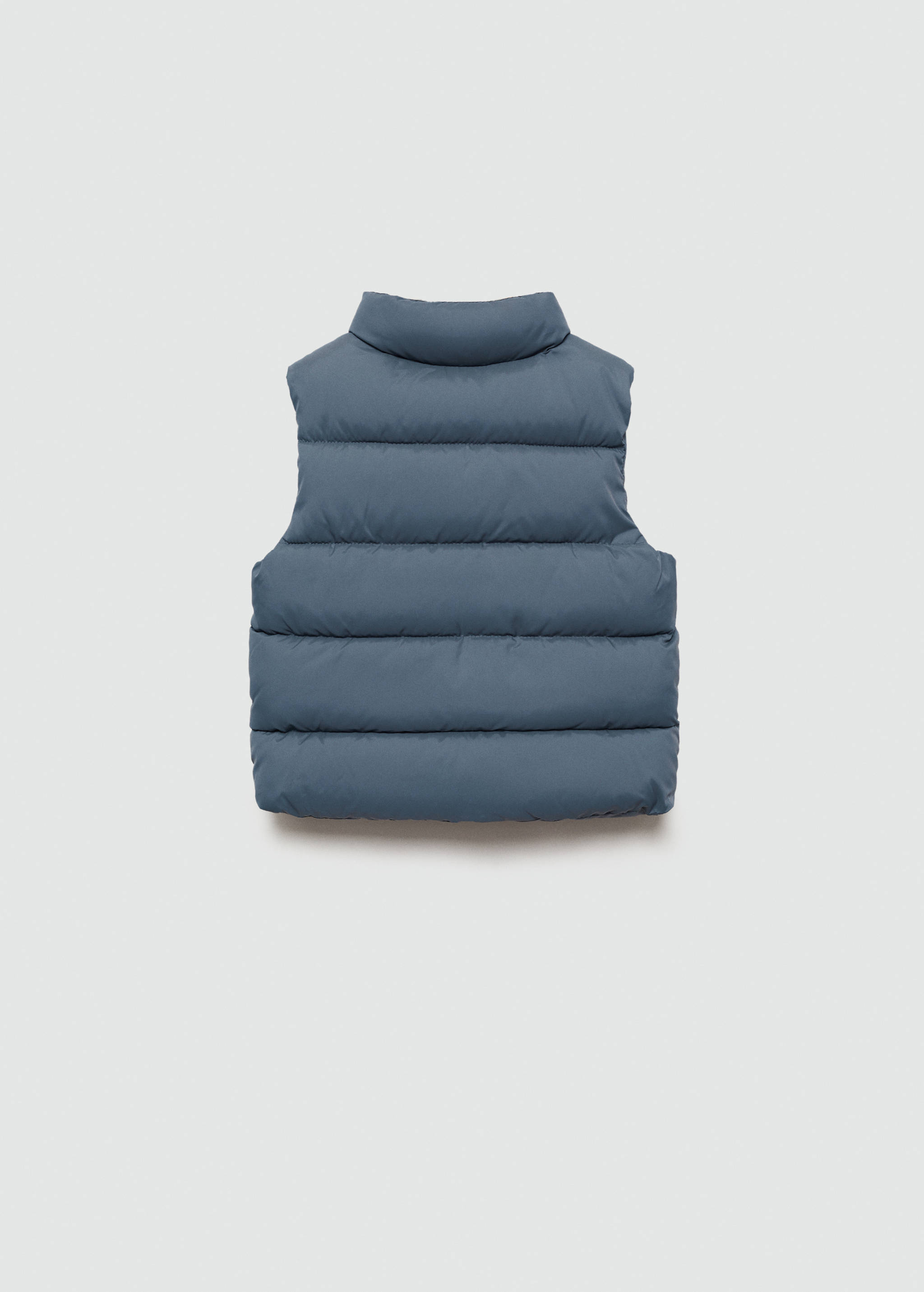 Quilted vest with pockets - Reverse of the article