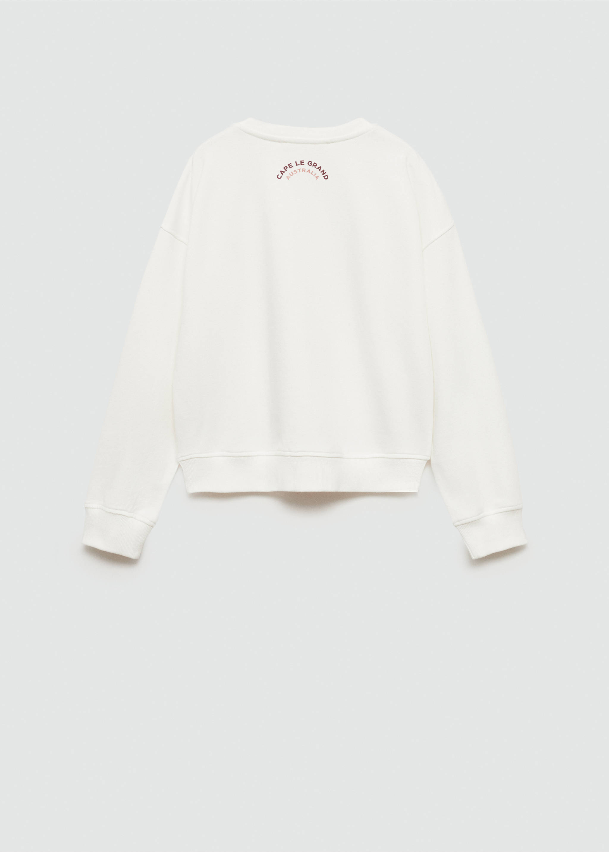 Surf printed sweatshirt - Reverse of the article, Off White. Ref: 77024786-00.