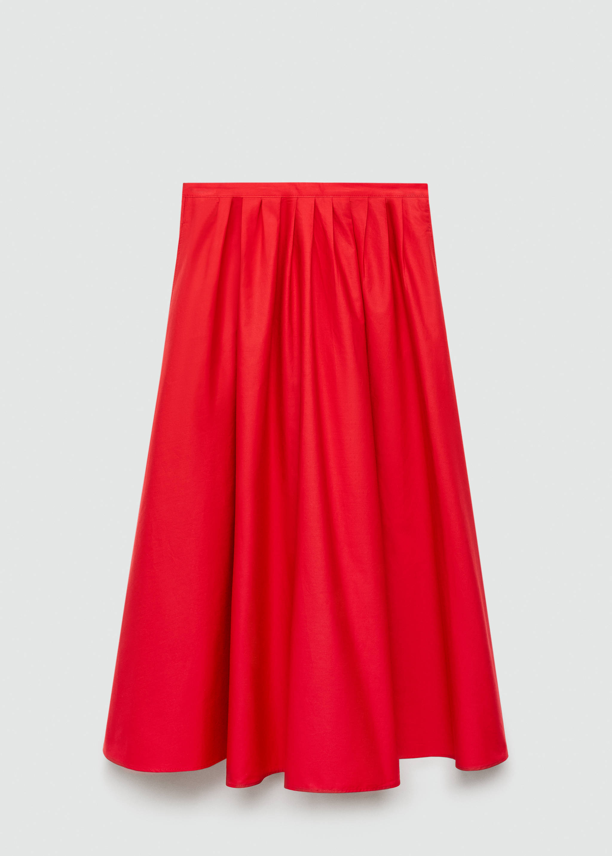 Pleated midi-skirt - Article without model
