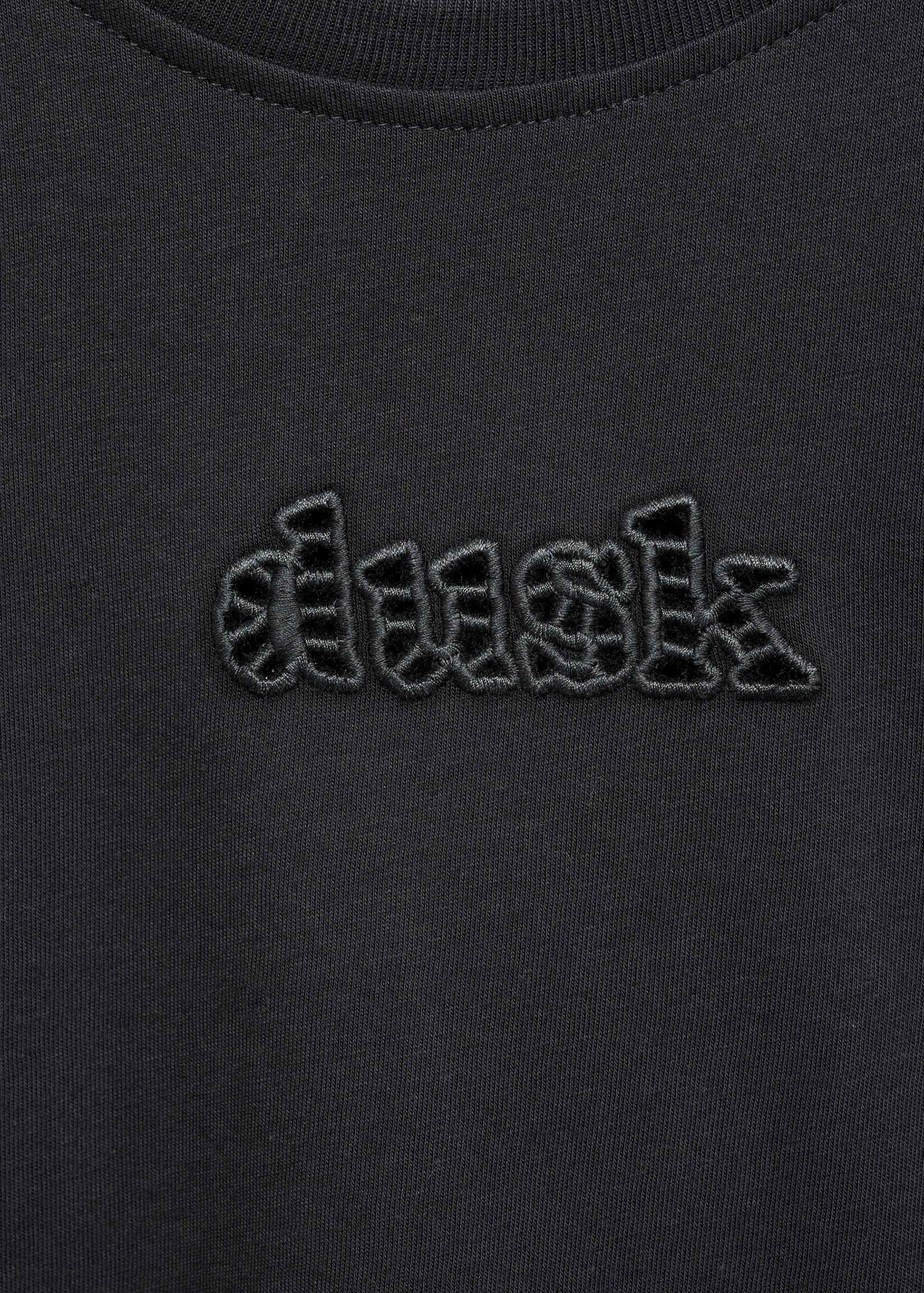 Fringe embroidery T-shirt - Details of the article 8