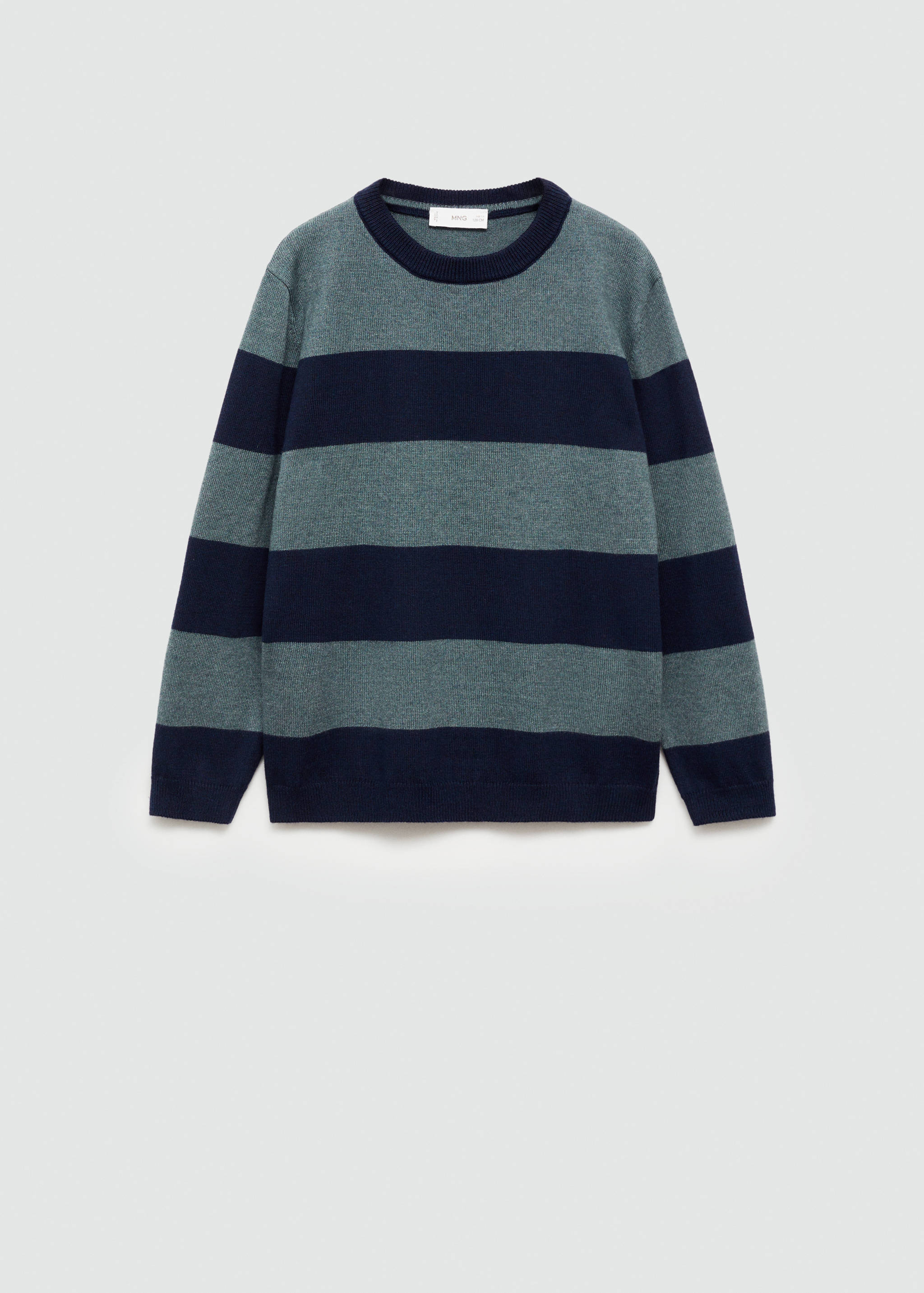 Knit striped sweater - Article without model