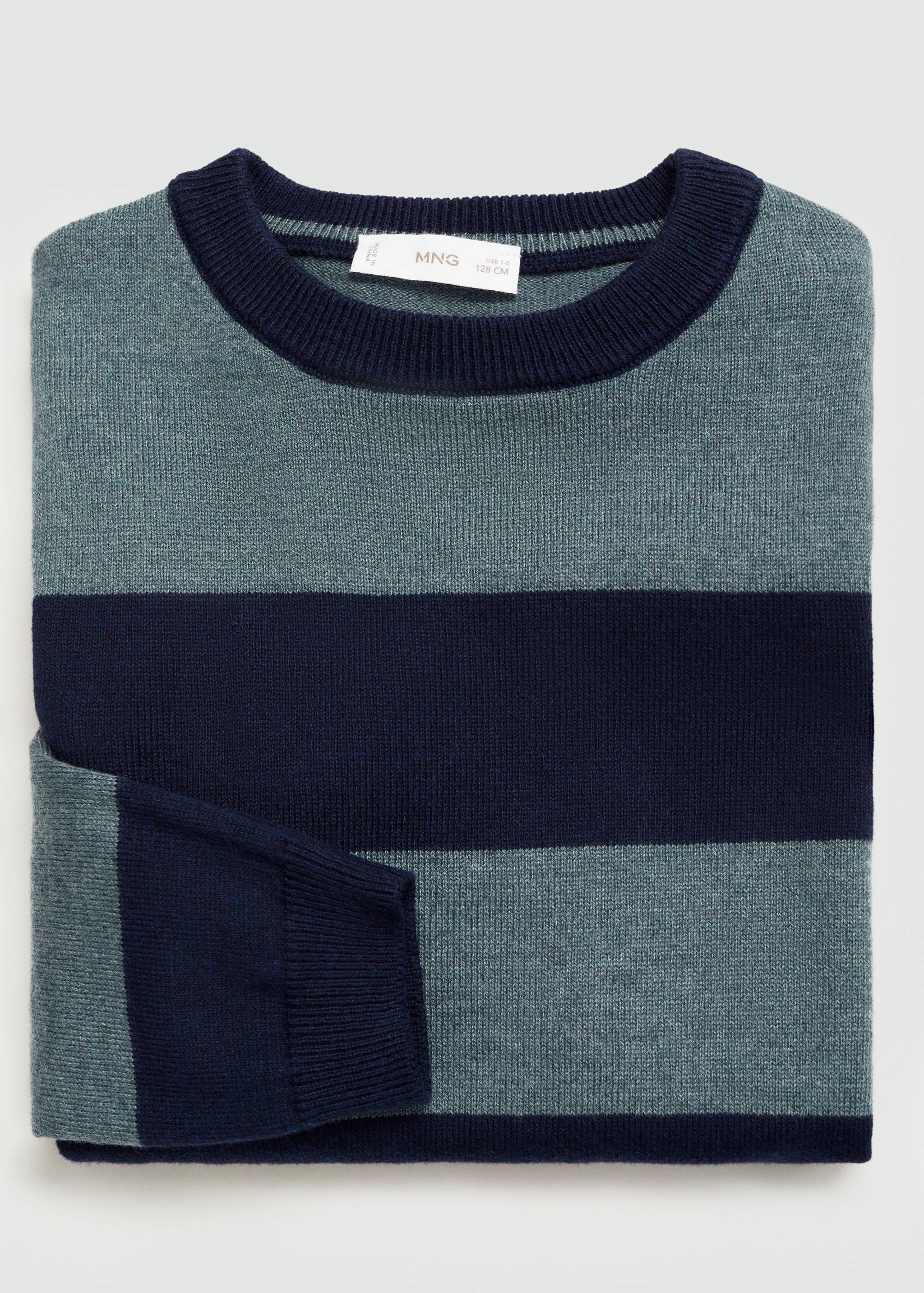 Knit striped sweater - Details of the article 0