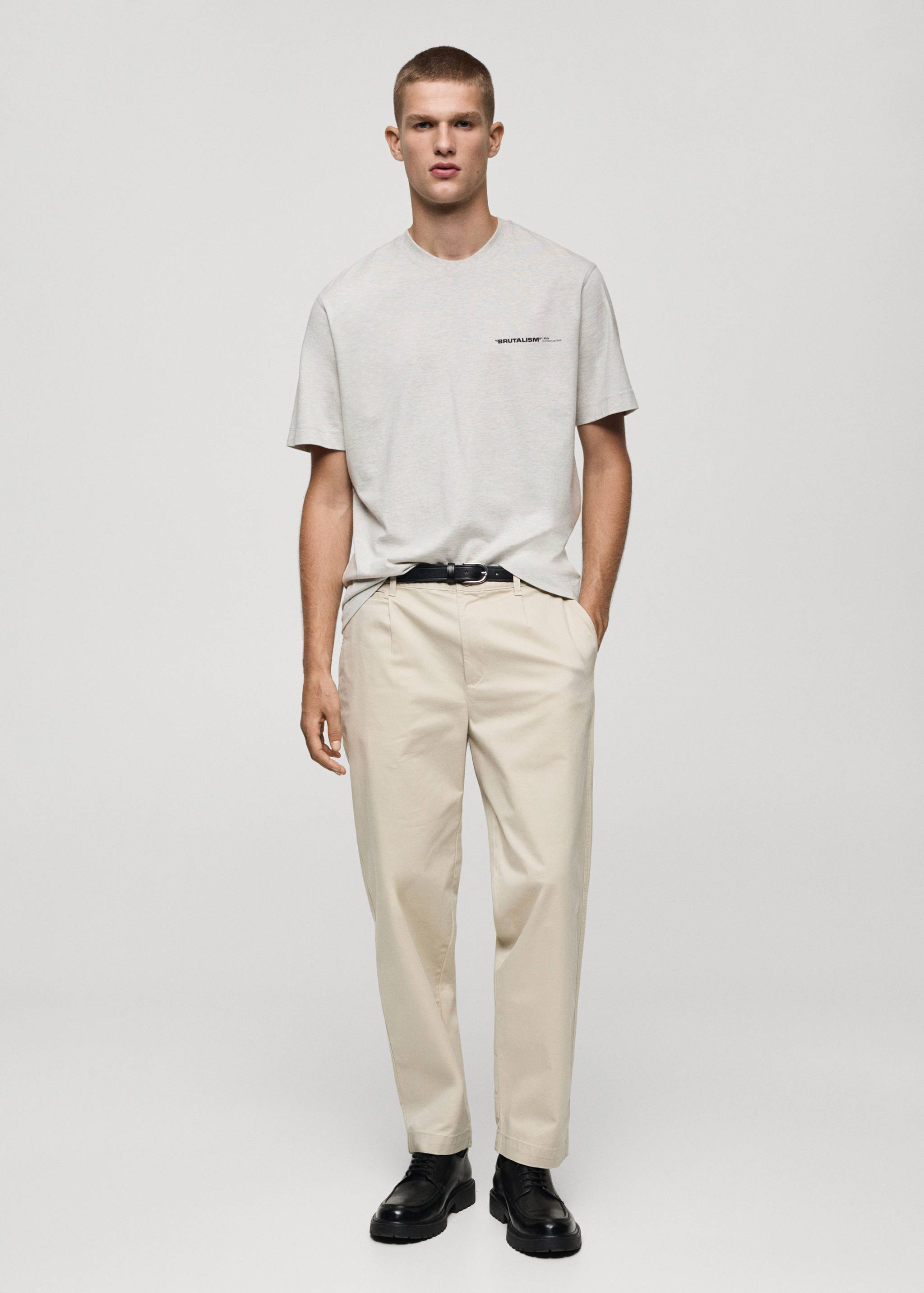 T-shirt 100 % bomull text - Allmän bild