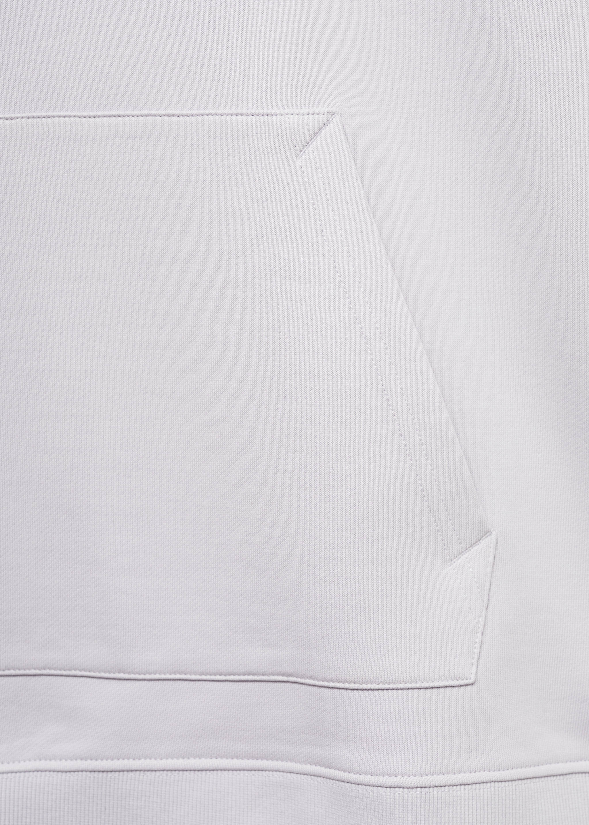 Sweat-shirt coton capuche regular-fit - Détail de l'article 0