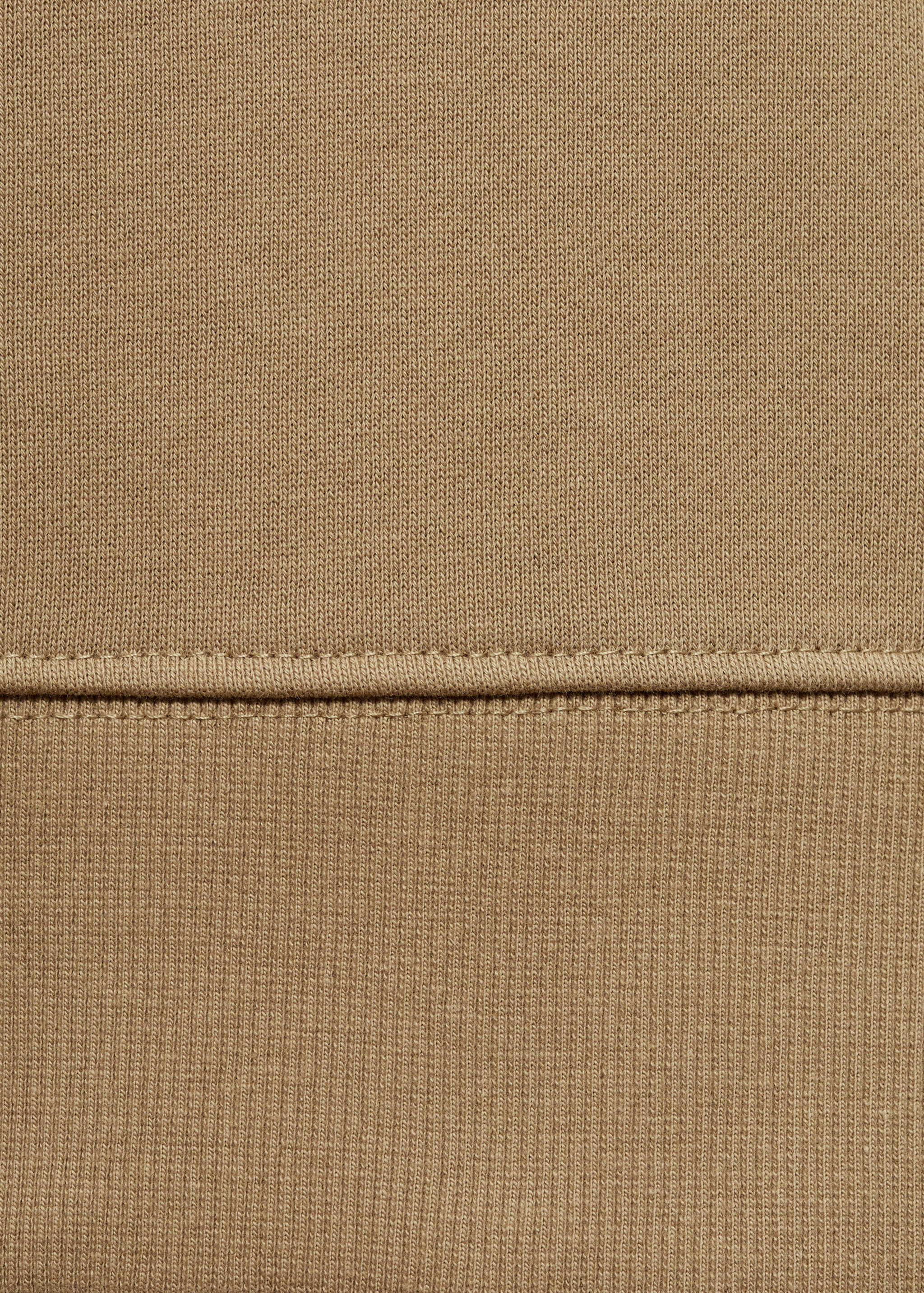 Polosweatshirt 100% katoen - Detail van het artikel 0