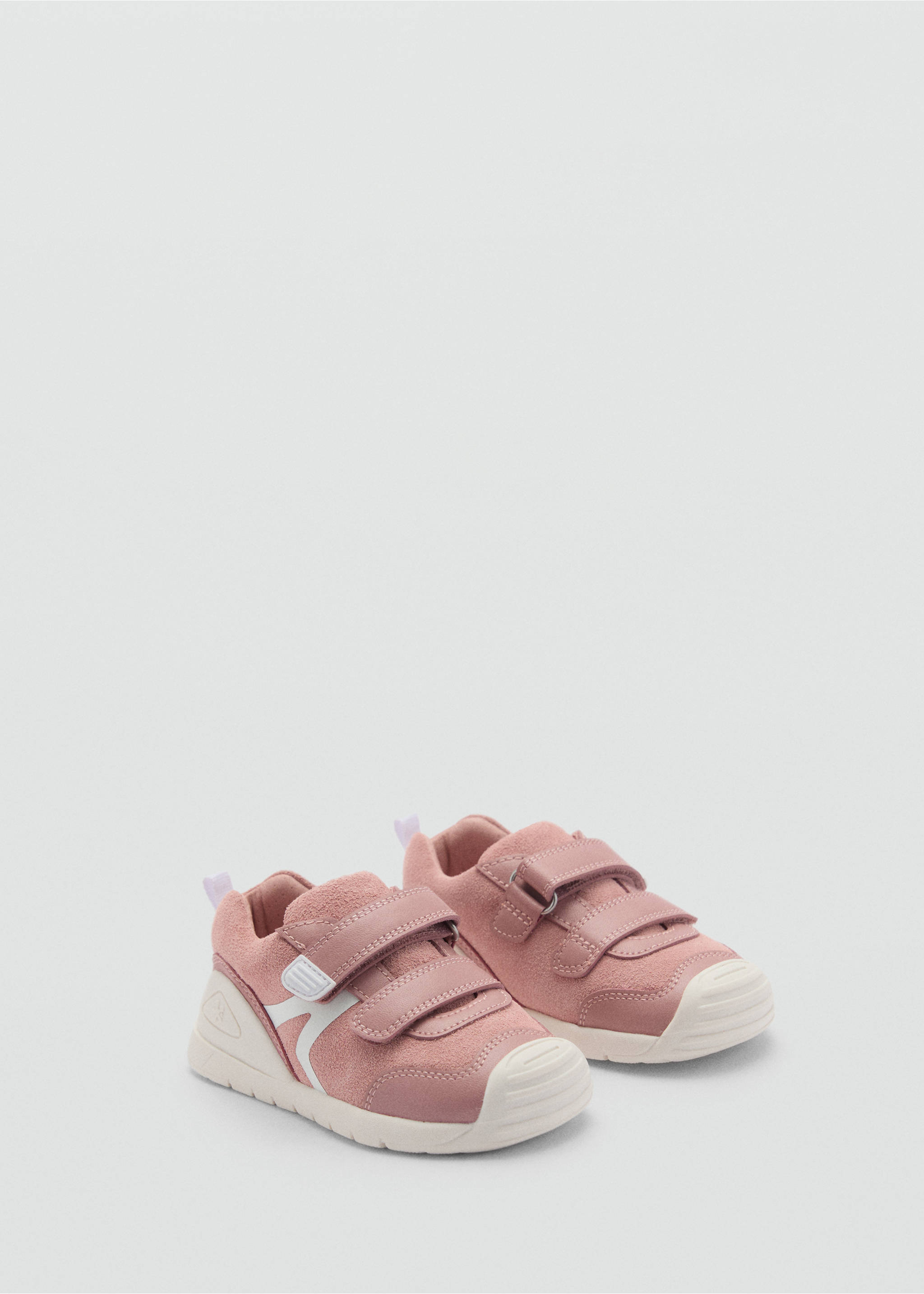 Biomecanics leather trainers - Medium plane, Pink. Ref: 77025156-00.