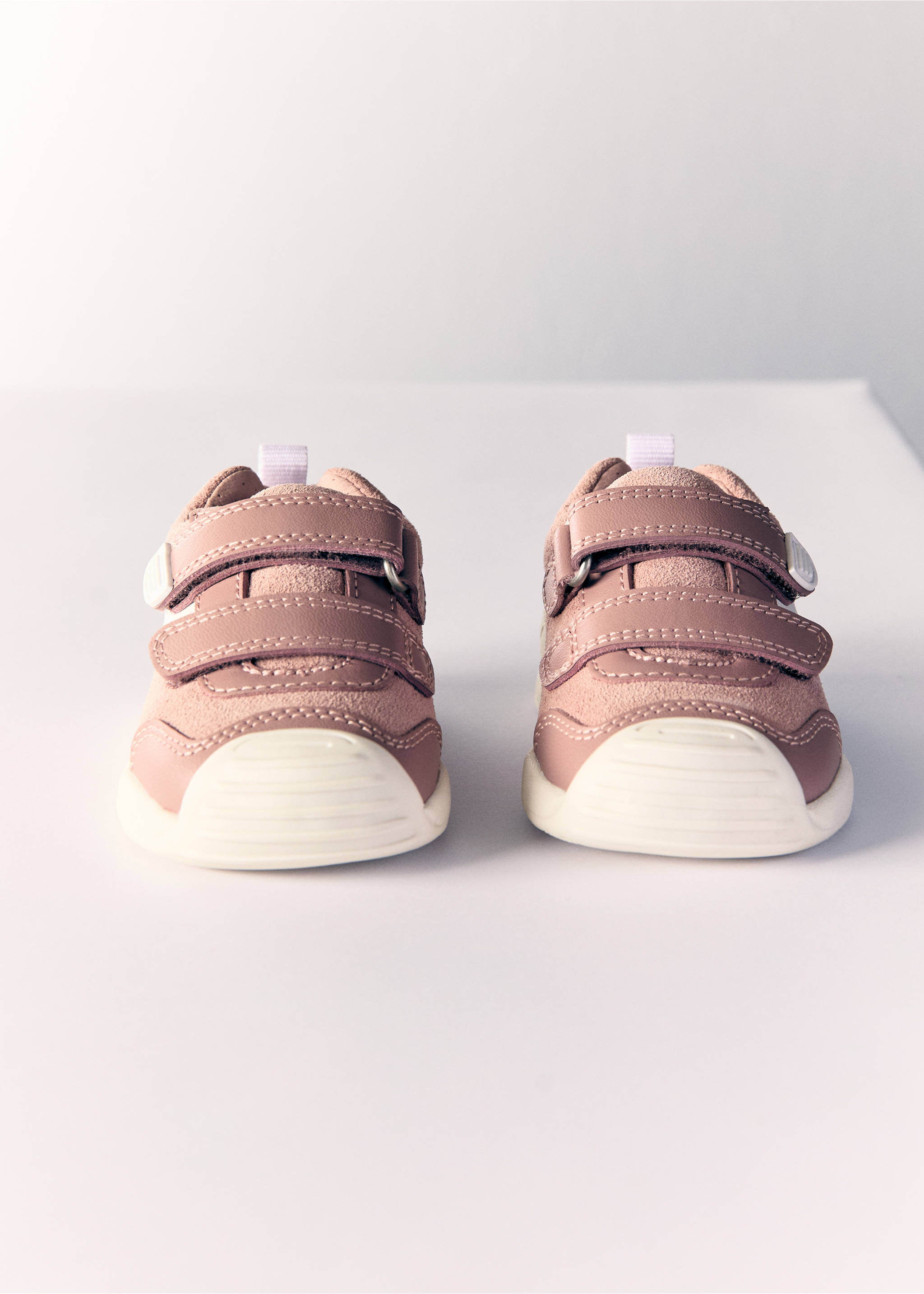 Biomecanics leather trainers - Details of the article 3, Pink. Ref: 77025156-00.