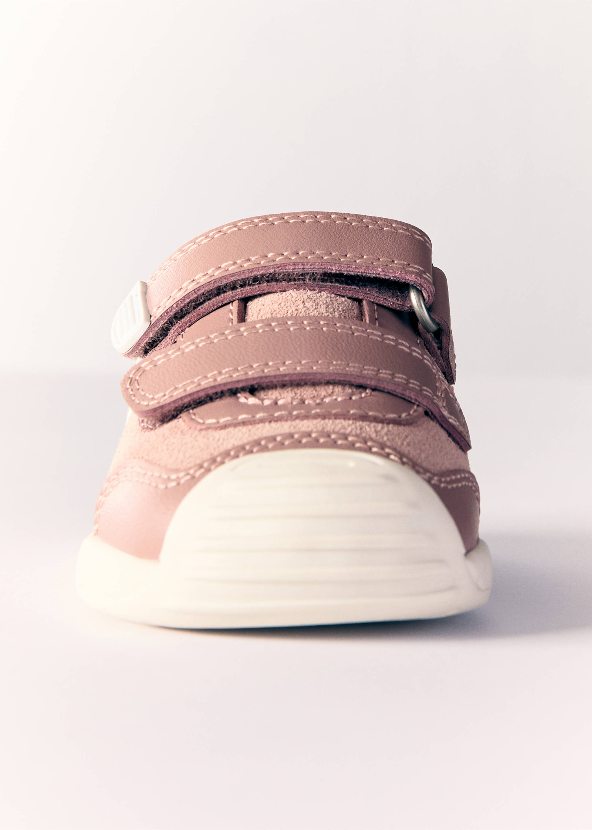 Biomecanics leather trainers - Details of the article 4, Pink. Ref: 77025156-00.