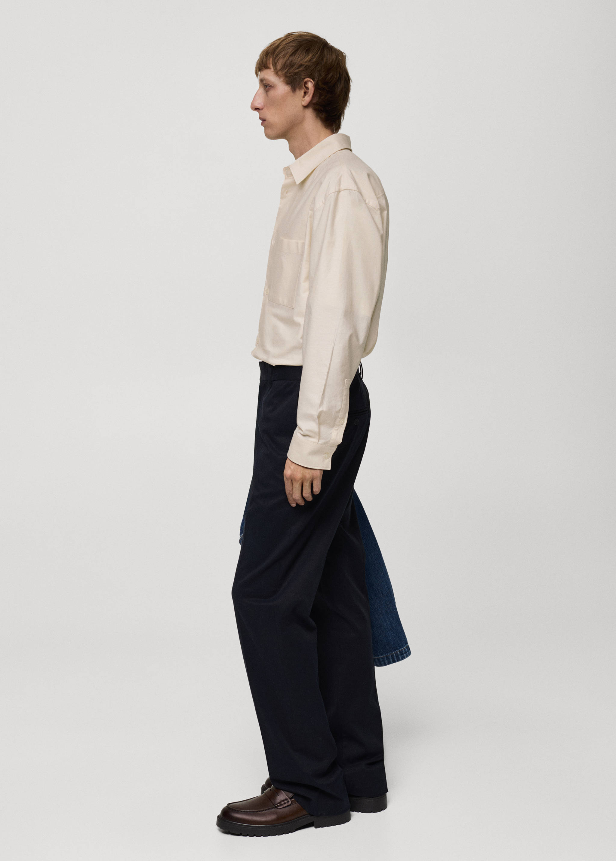 Relaxed-fit Oxford cotton shirt - Details of the article 2