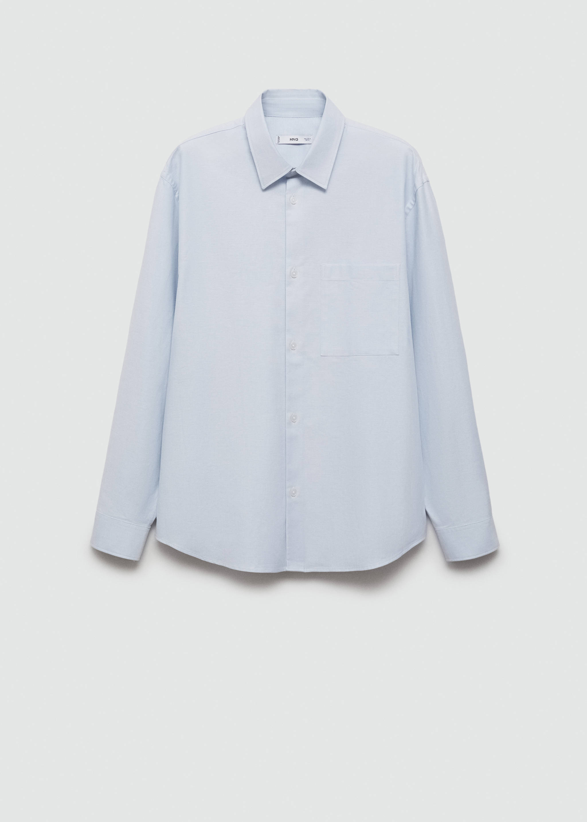 Relaxed-fit Oxford cotton shirt - Article without model