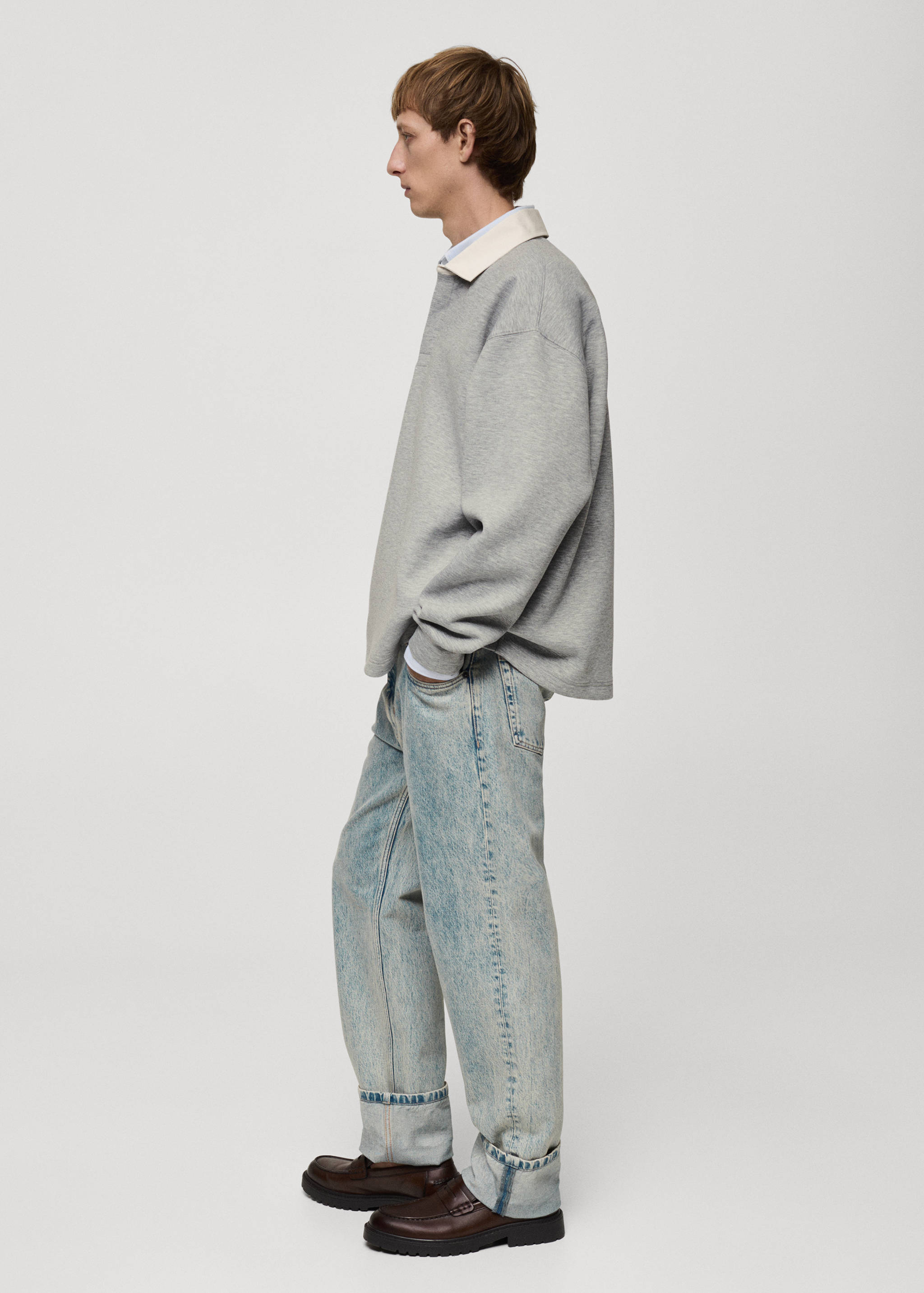 Laza vonaló, póló szabású melegítőfelső - A termék adatai 2