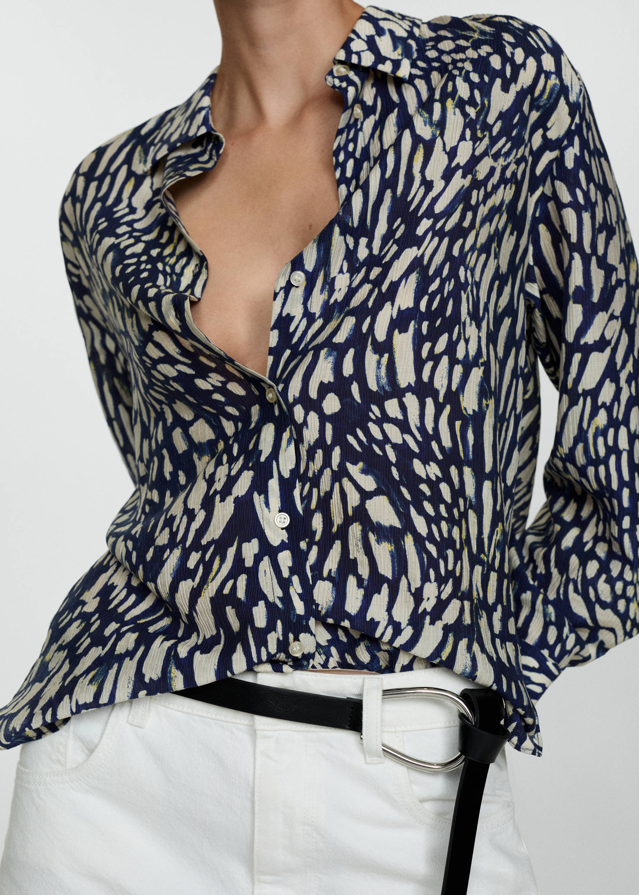 Lyocell printed shirt - Details of the article 6
