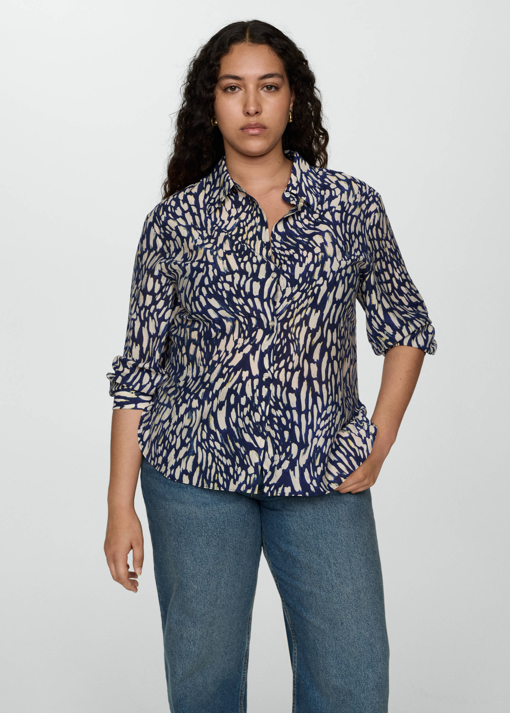 Lyocell printed shirt - Details of the article 5