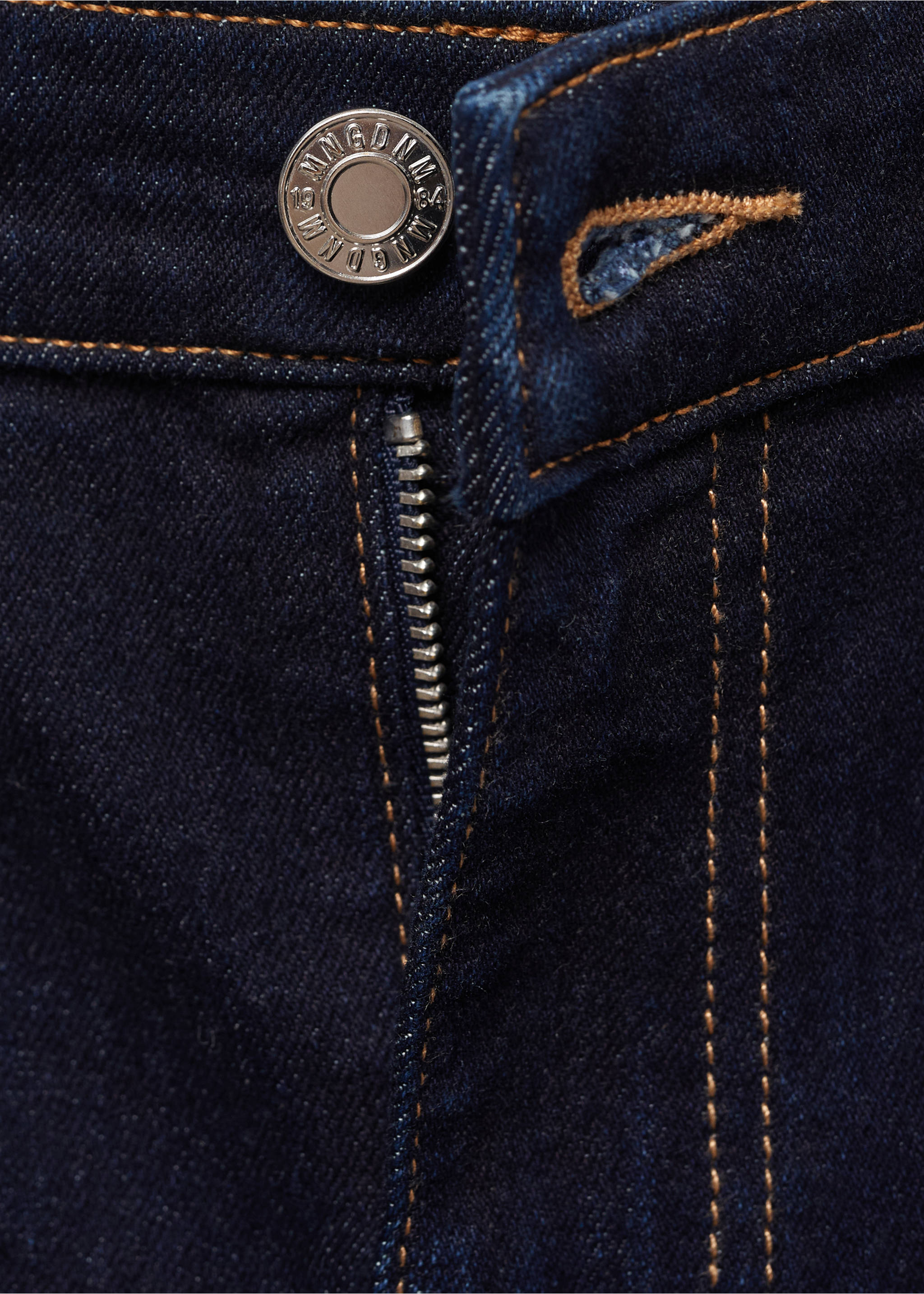 Jean Sienna flare crop rinse wash - Détail de l'article 8, Bleu. Ref: 77025652-00.