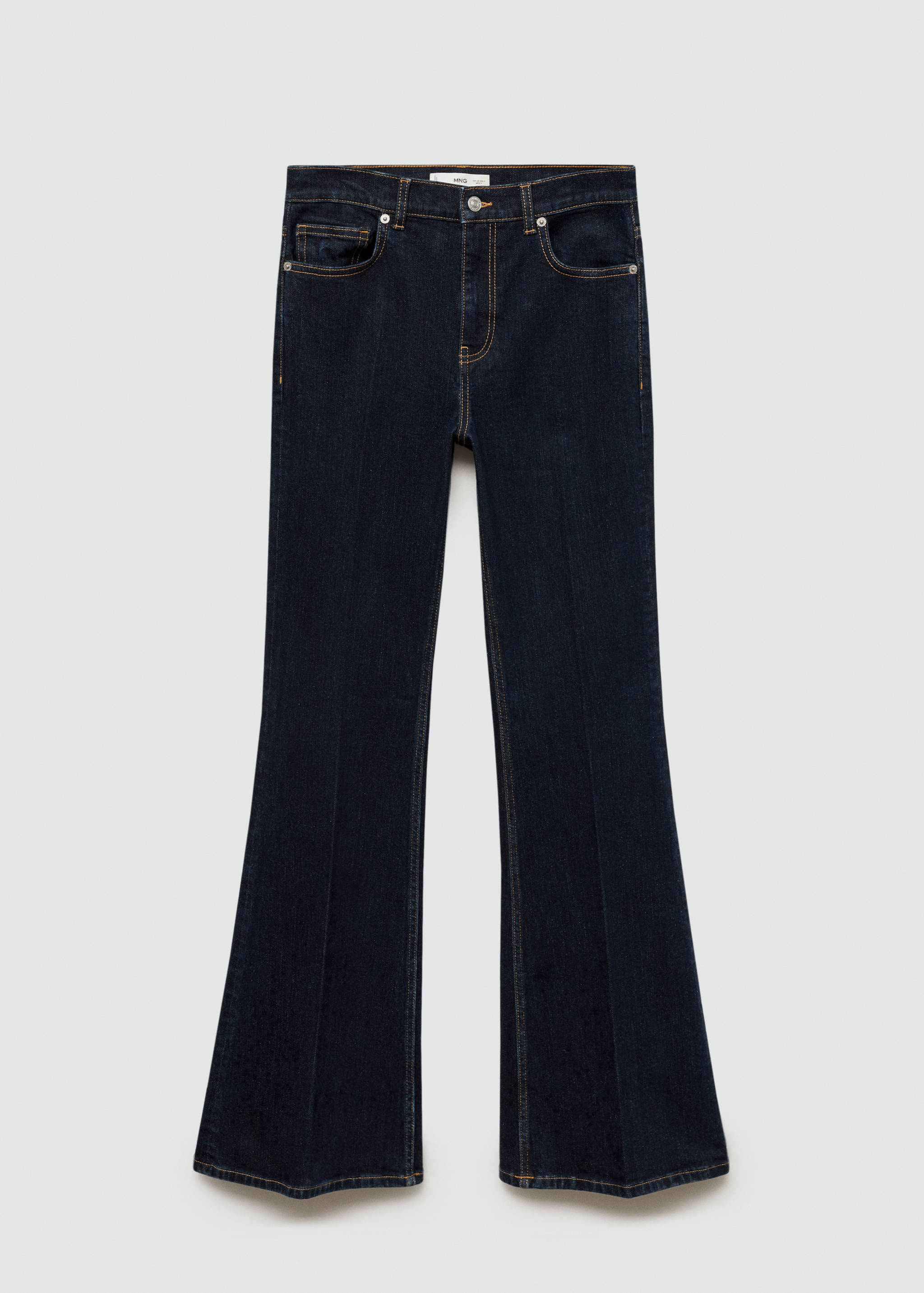 Calças de ganga Violeta flare rinse wash - Artigo sem modelo