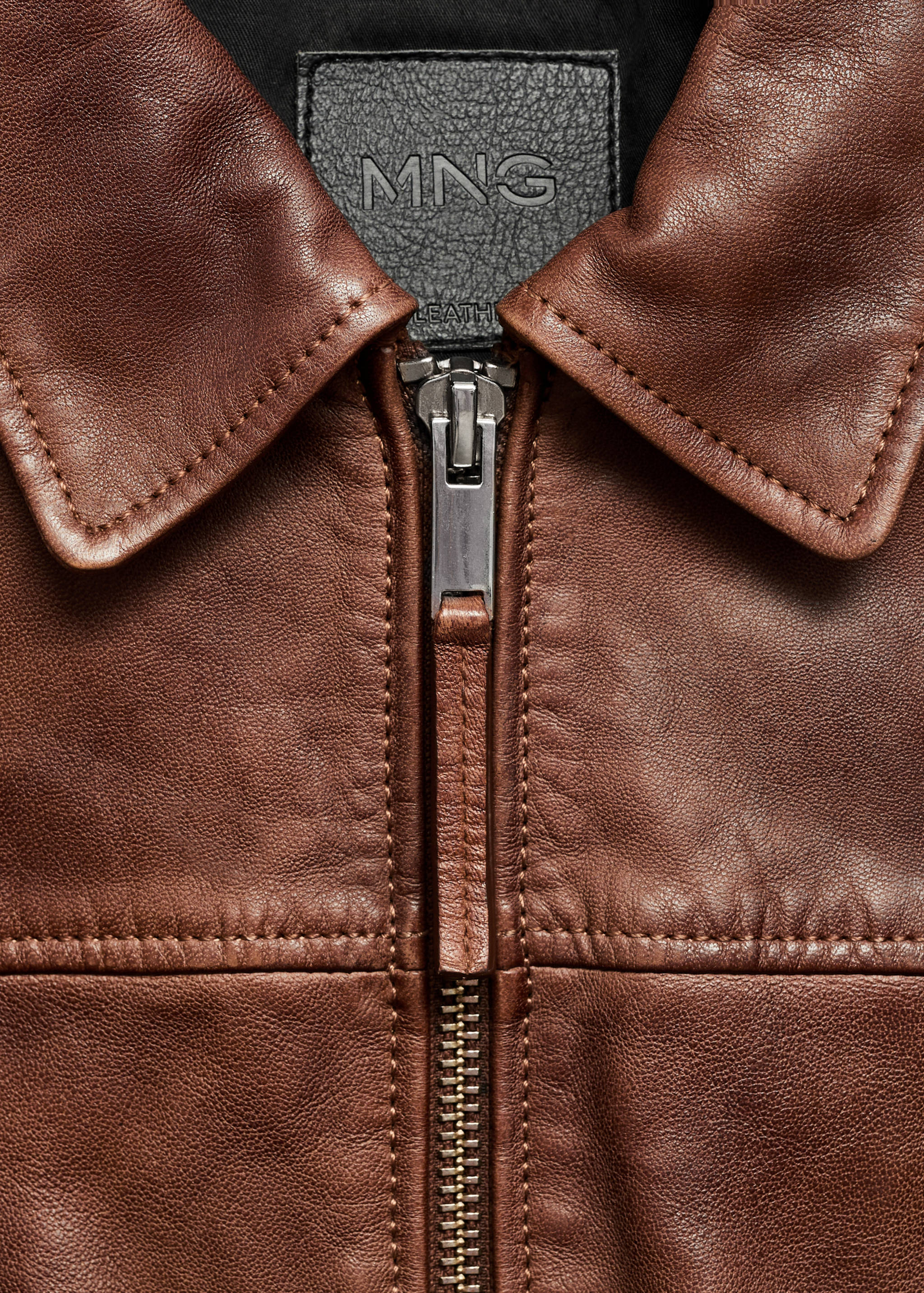 100% leather jacket - Details of the article 8