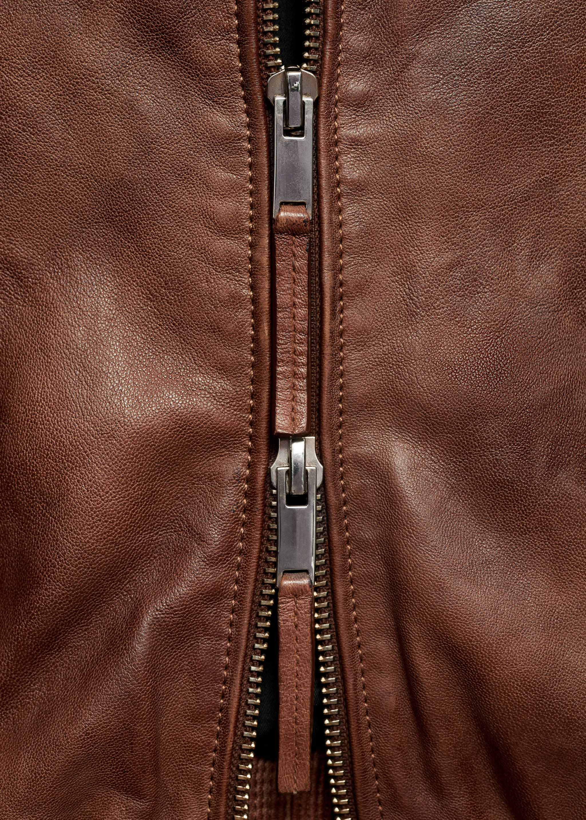 100% leather jacket - Details of the article 0