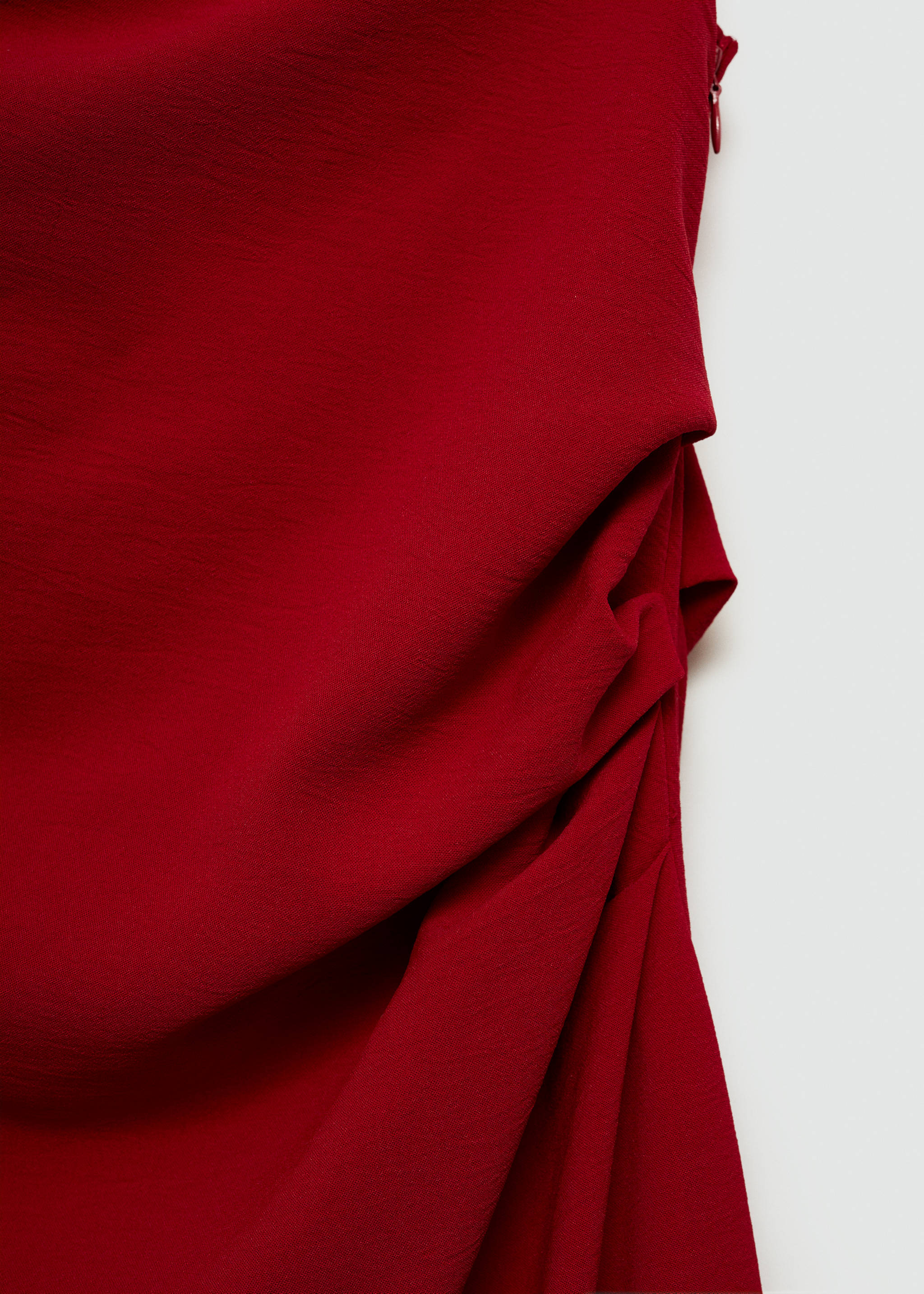 Asymmetrical pleated dress - Details of the article 0