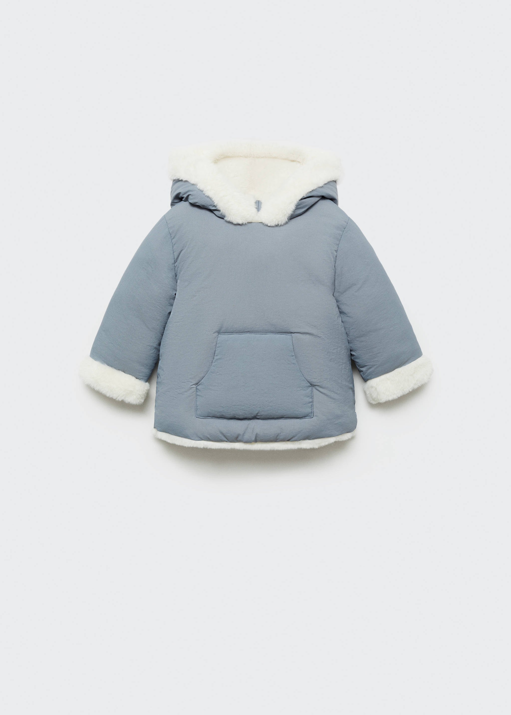 Prošívaný anorak podšitý flísem - Zboží bez modelu