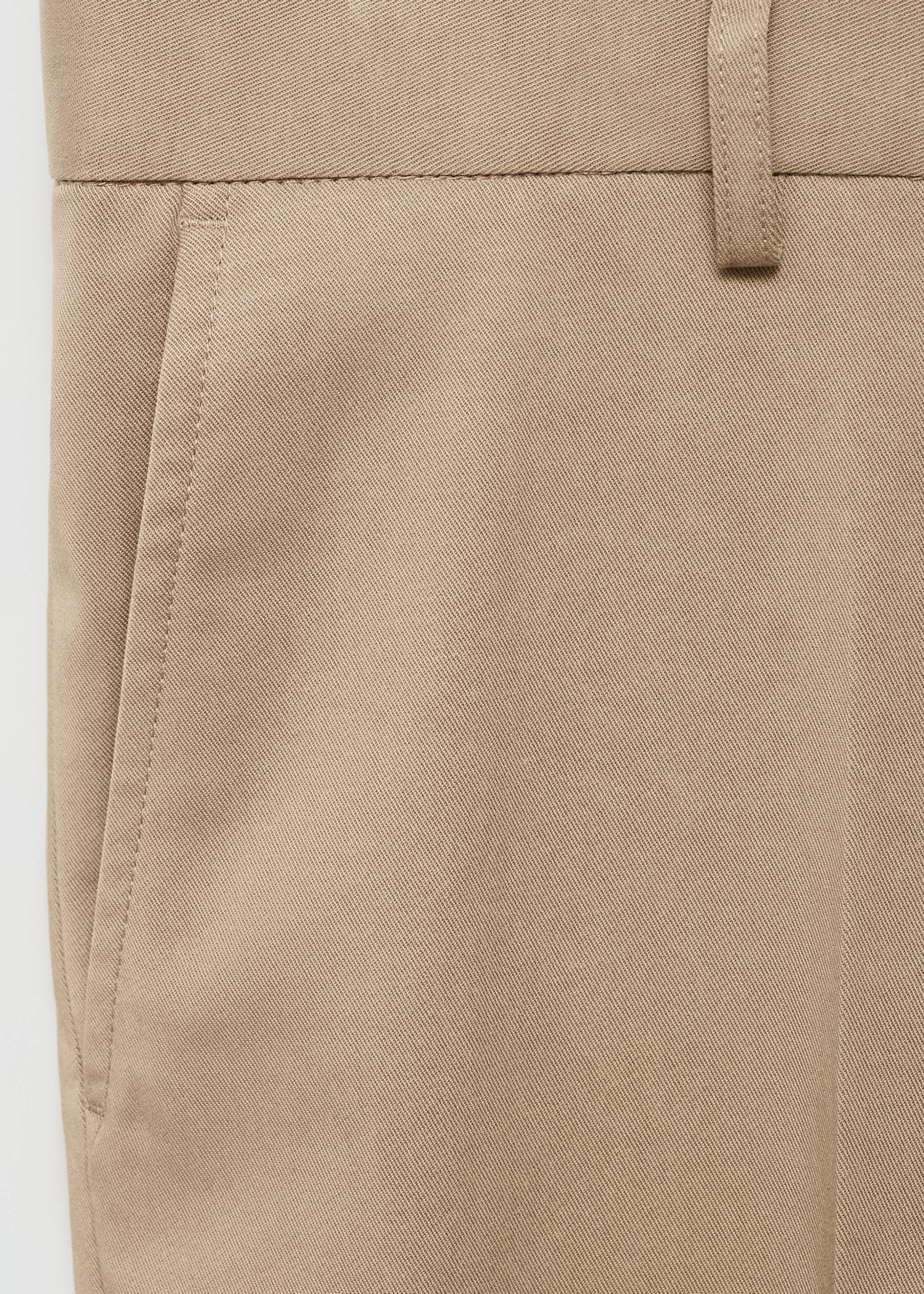 Pantalón regular fit algodón tencel - Detalle del artículo 8